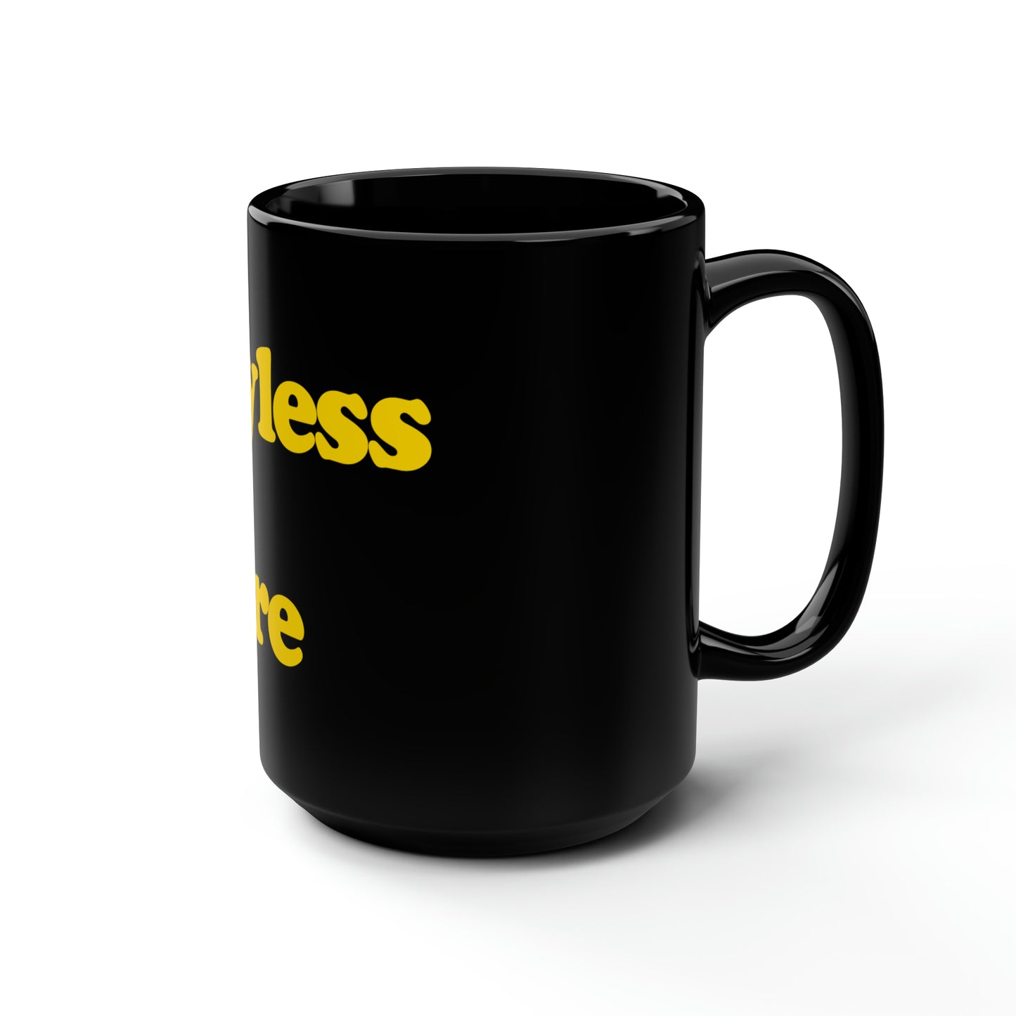 Black Mug, 15oz
