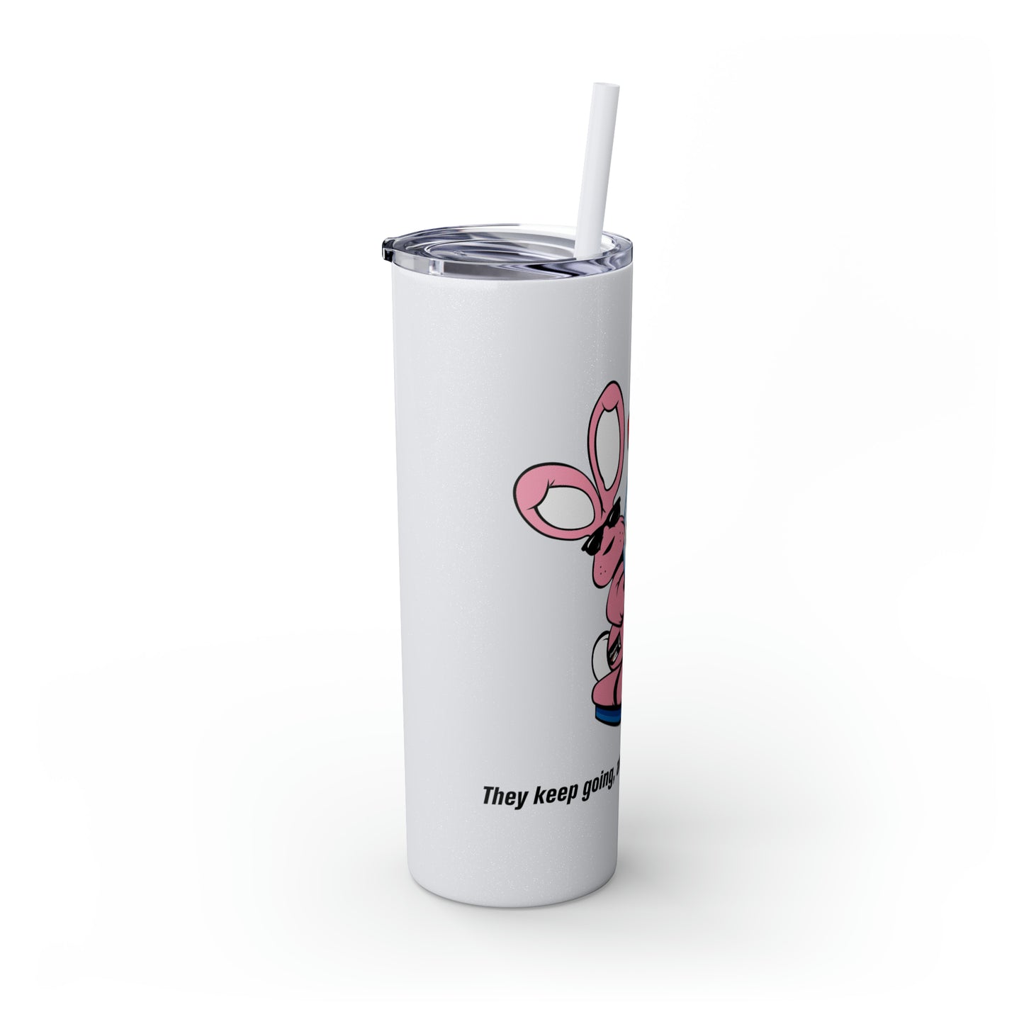 Skinny Tumbler with Straw, 20oz