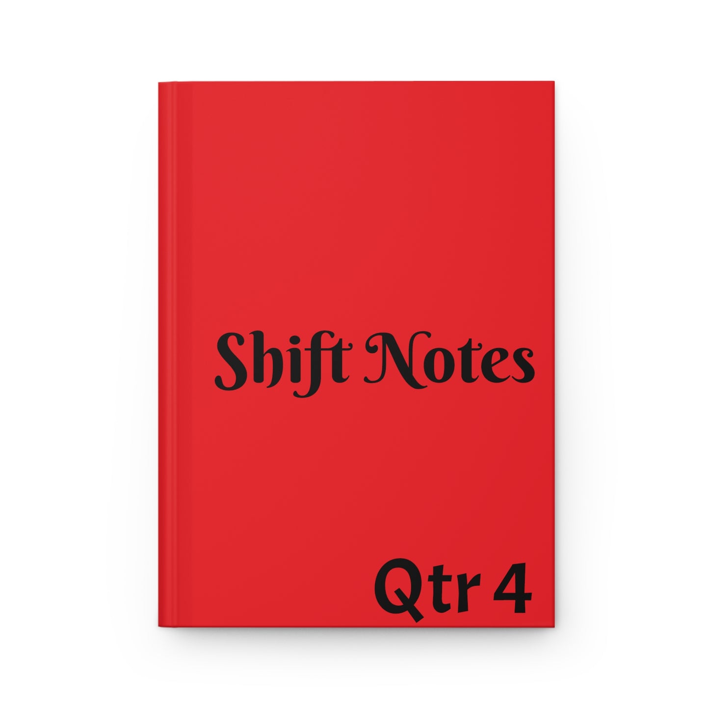 Hardcover Journal - Qtr 4