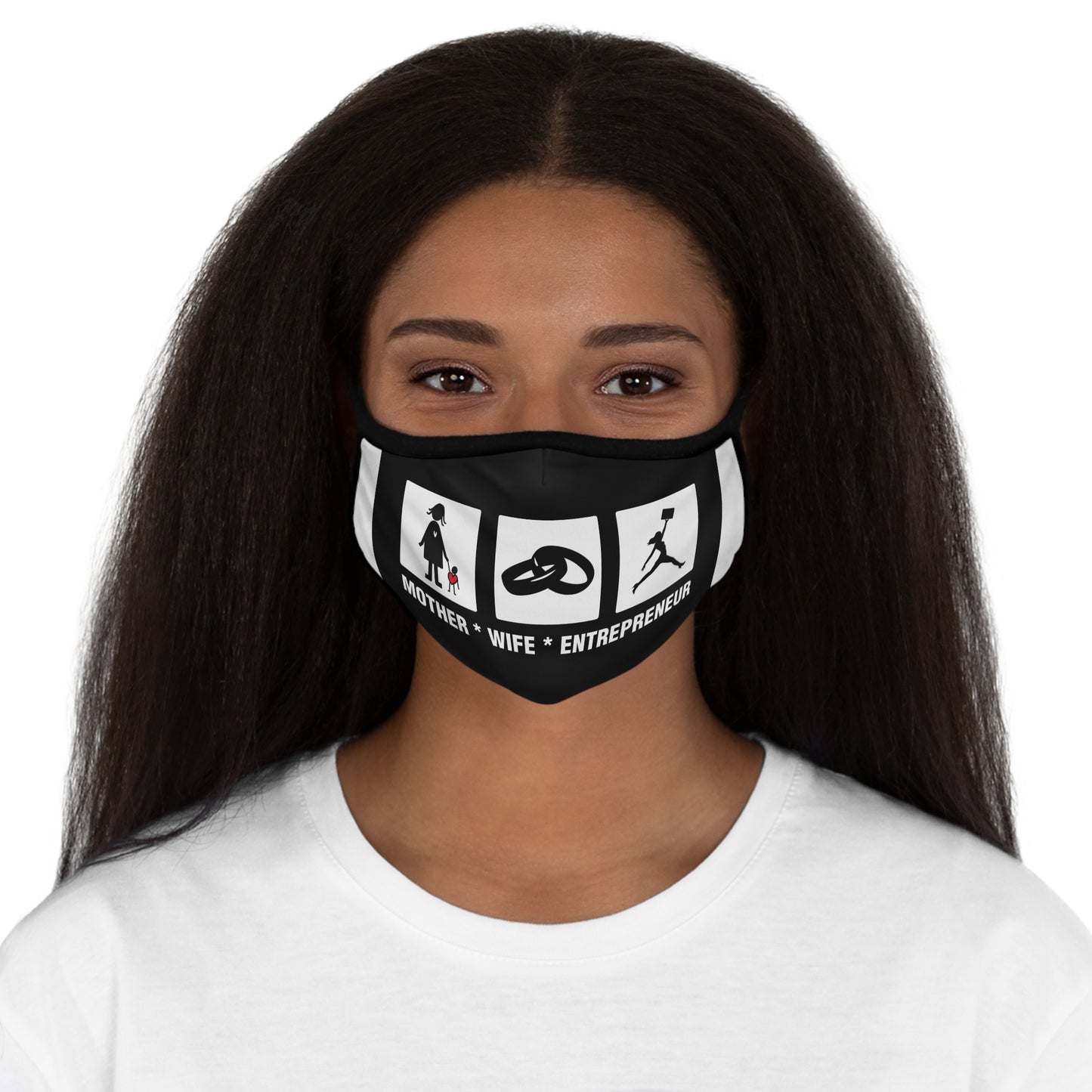 Fitted Polyester Face Mask