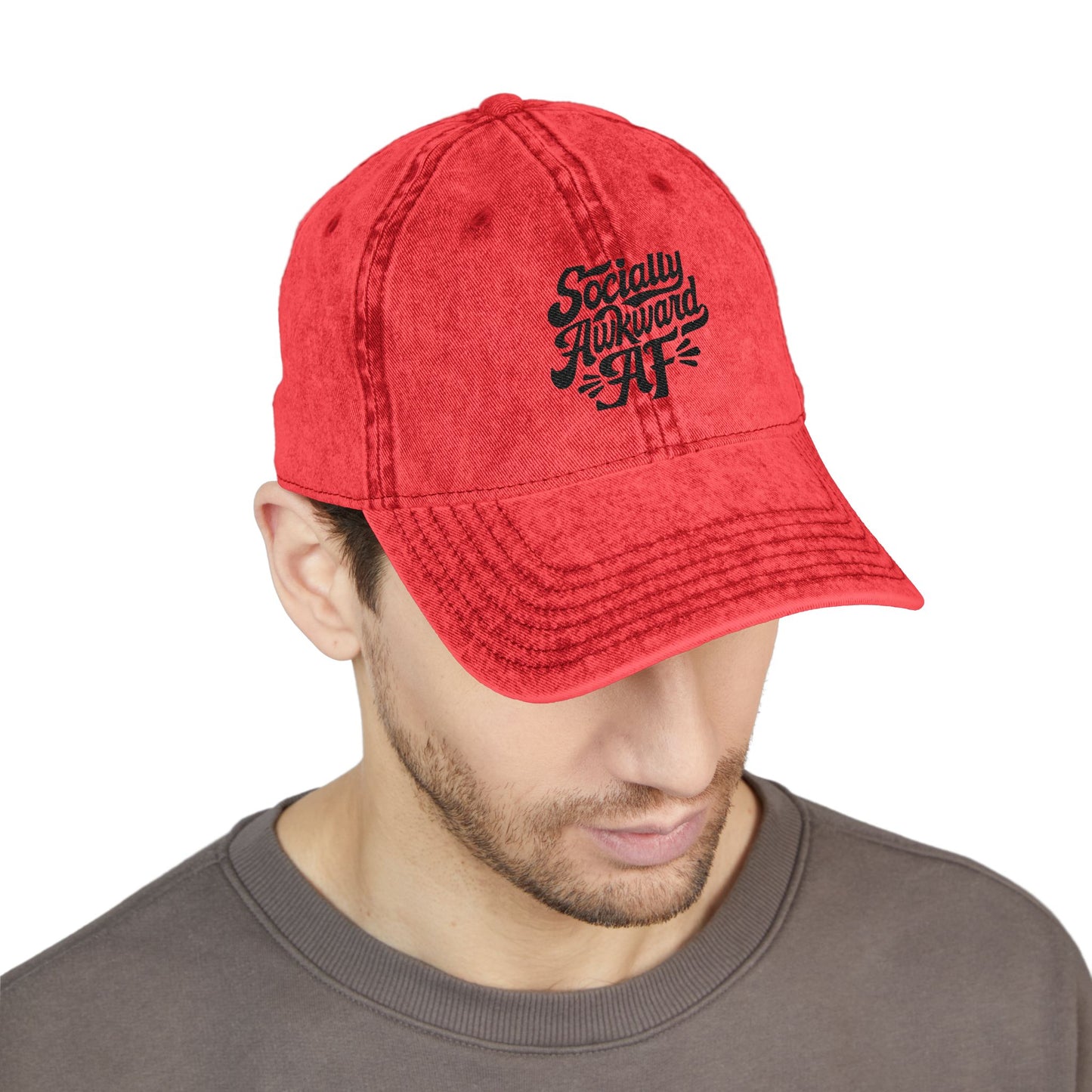 Vintage Cap (Embroidery)