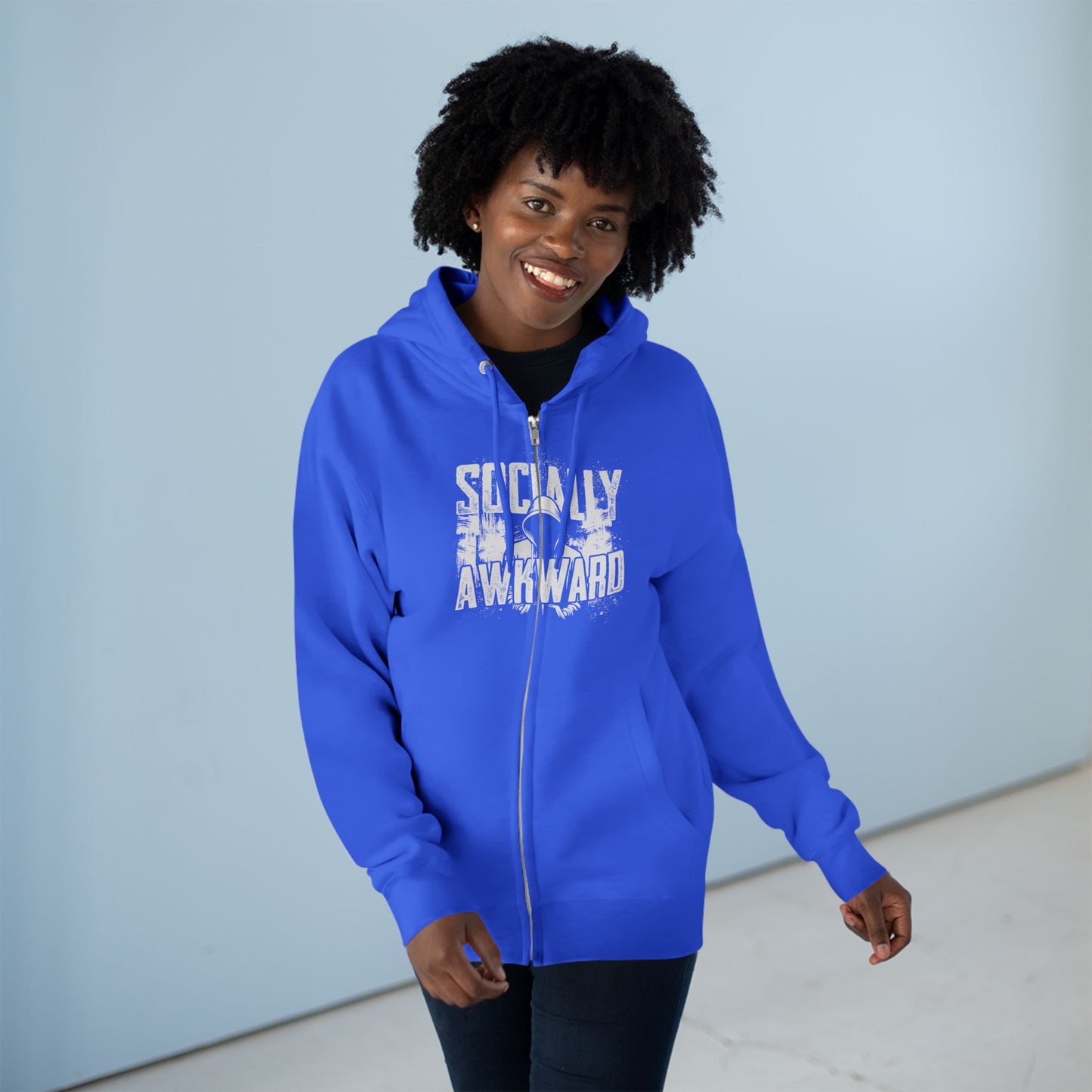 Unisex Zip Hoodie