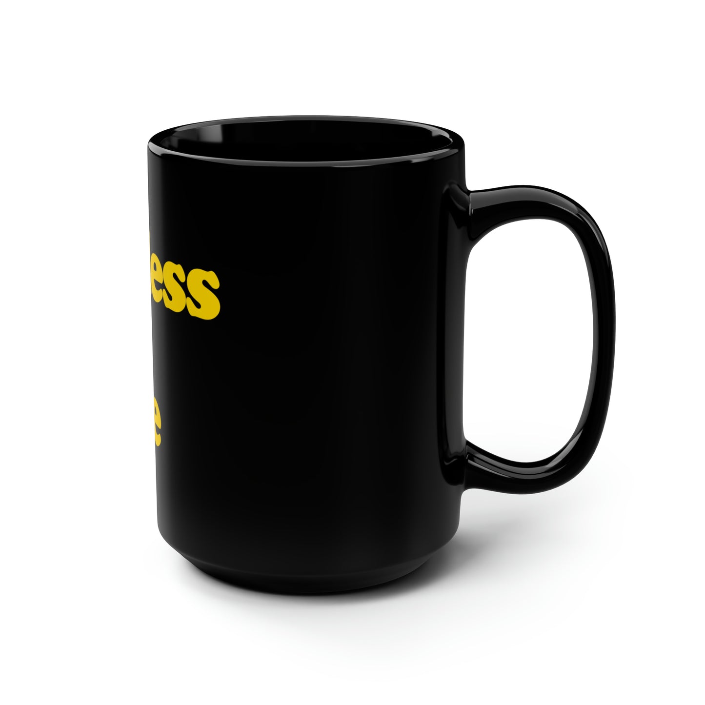 Black Mug, 15oz