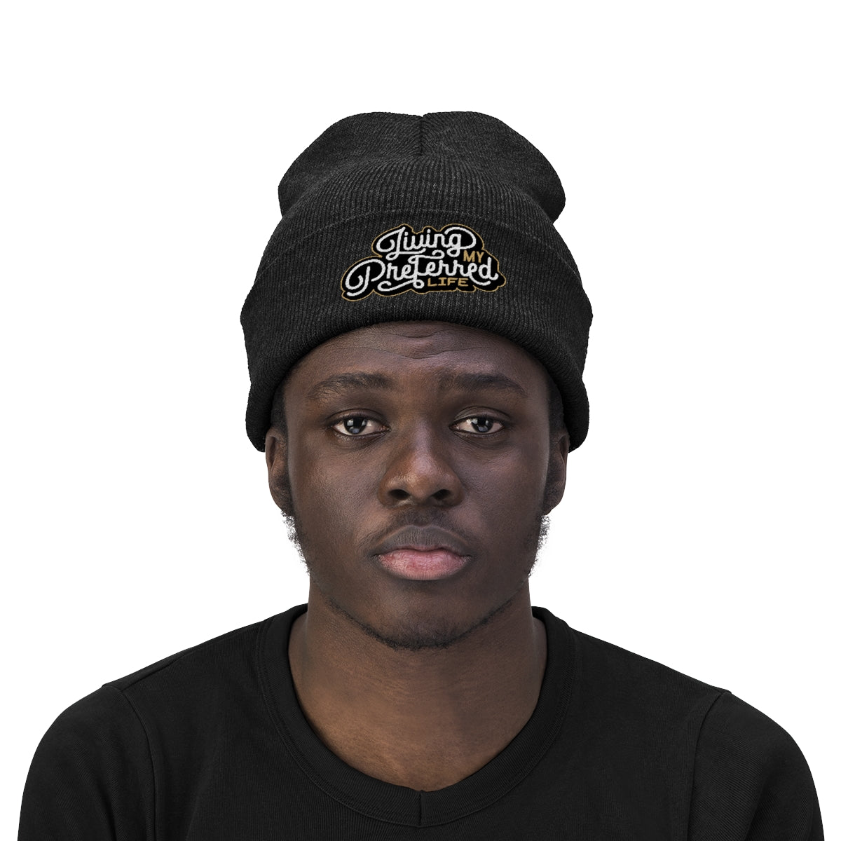 Client's Living My Preferred Life - Knit Beanie
