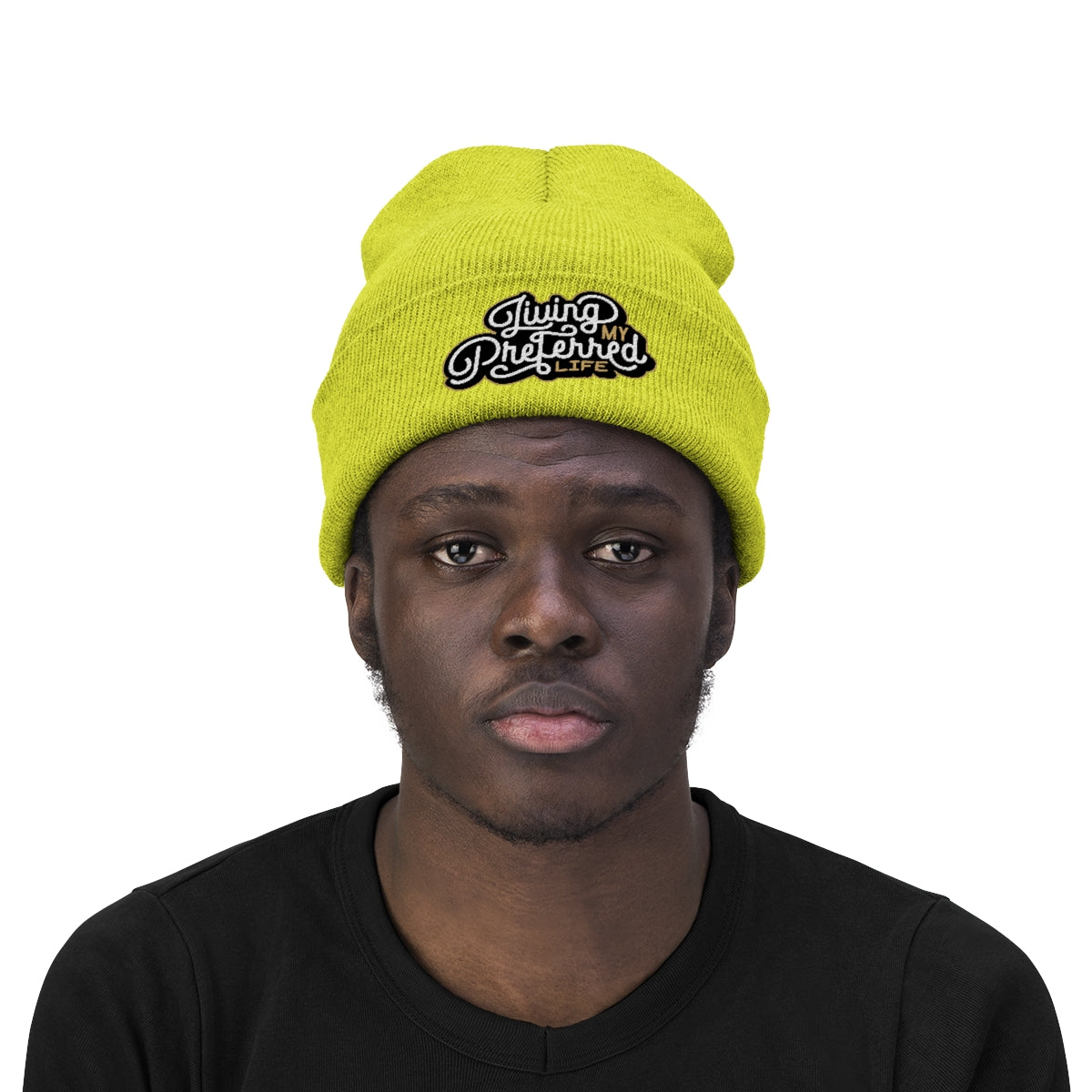 Client's Living My Preferred Life - Knit Beanie