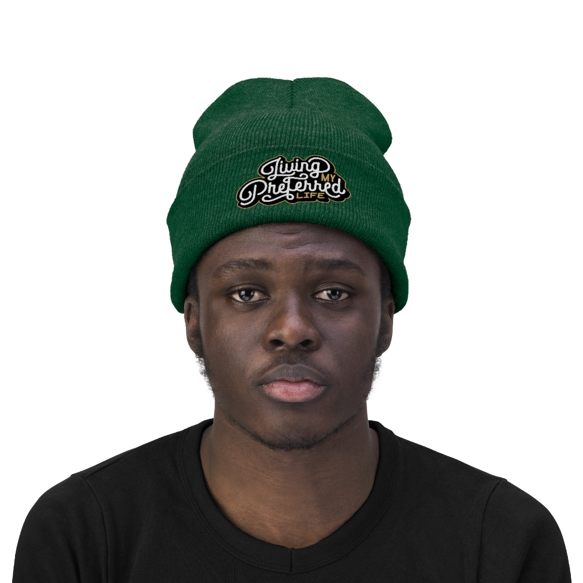 Client's Living My Preferred Life - Knit Beanie