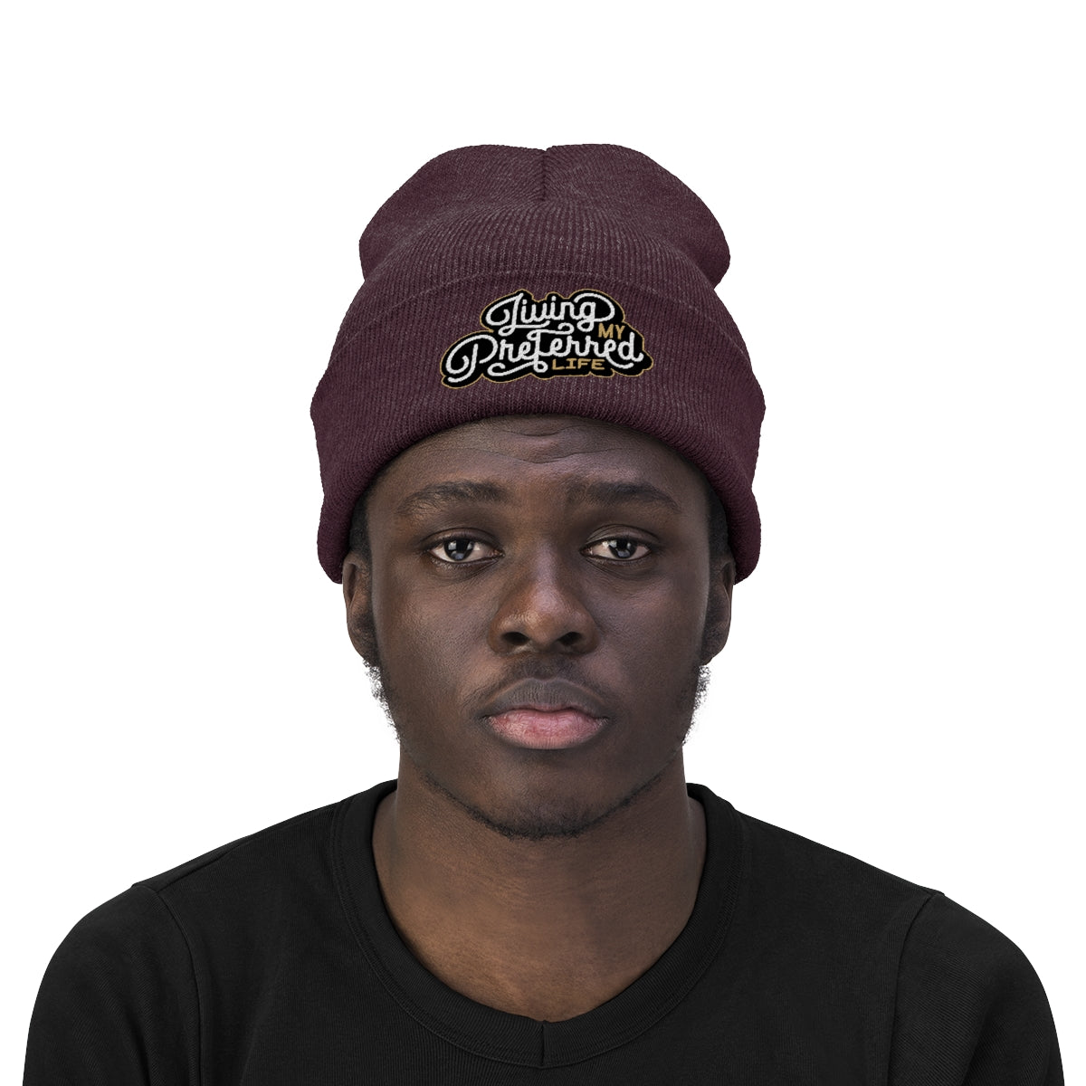 Client's Living My Preferred Life - Knit Beanie