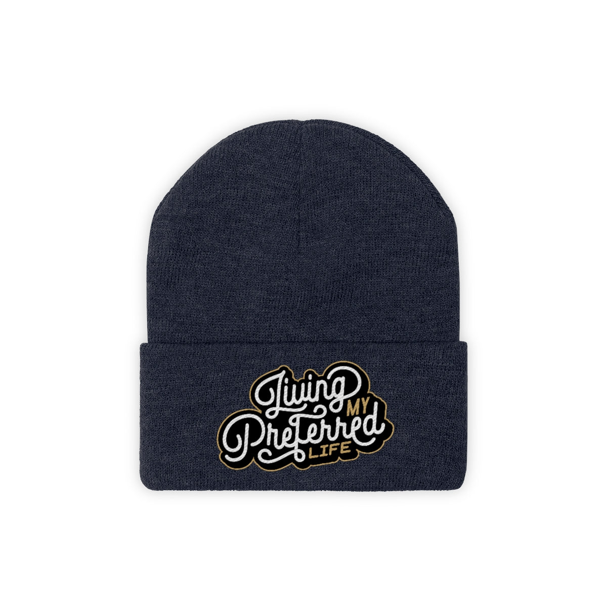Client's Living My Preferred Life - Knit Beanie
