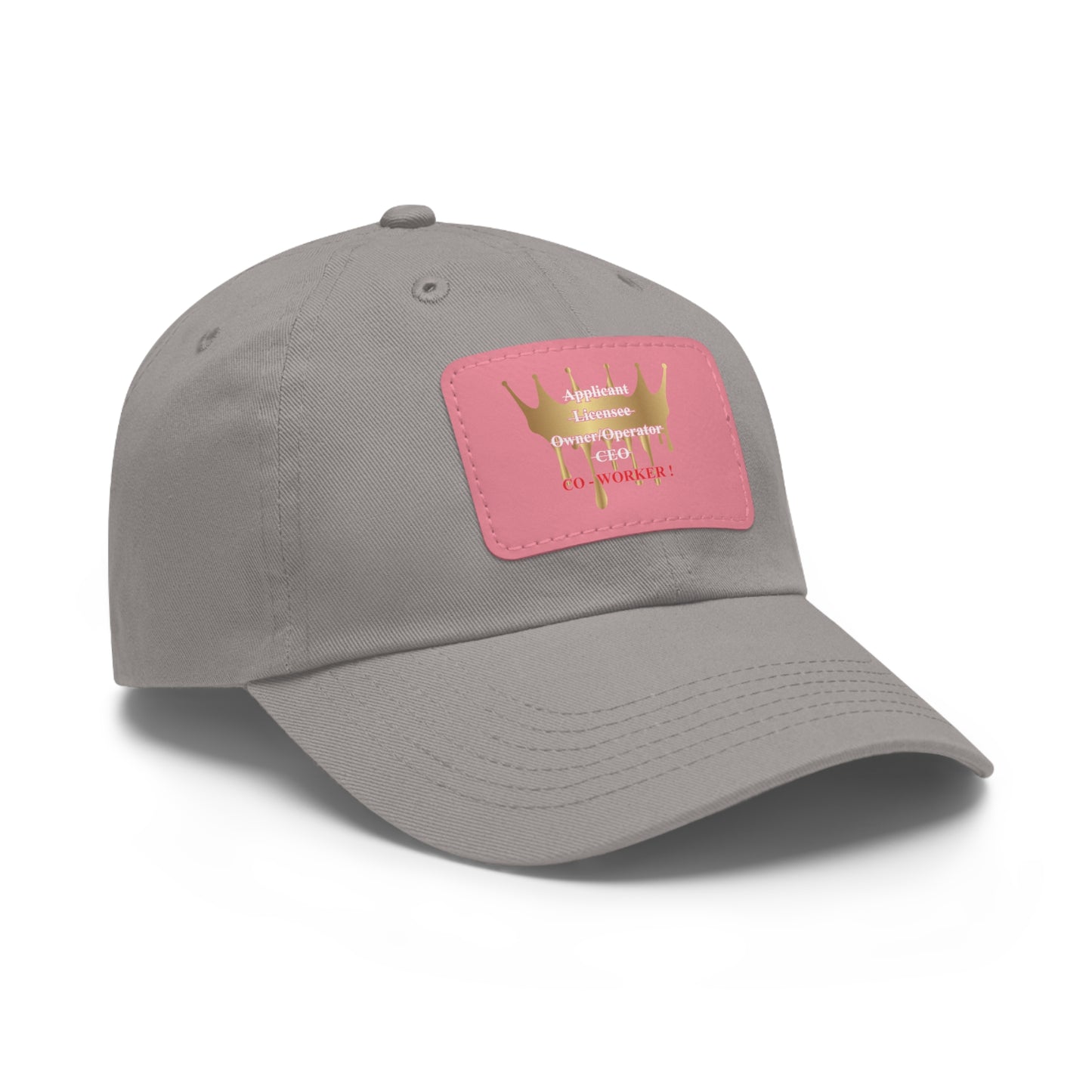 Licensee - Dad Hat with Leather Patch