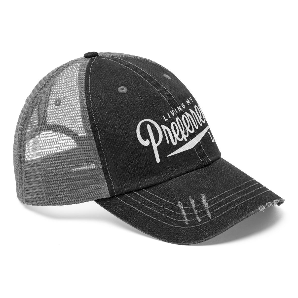 Client's Living My Preferred Life - Unisex Trucker Hat