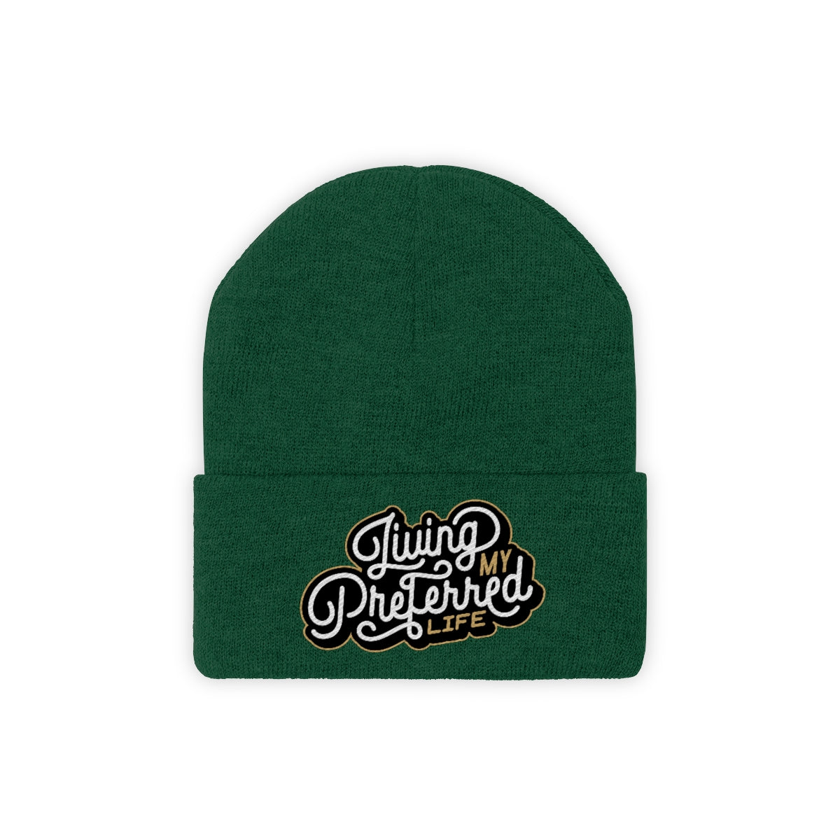 Client's Living My Preferred Life - Knit Beanie