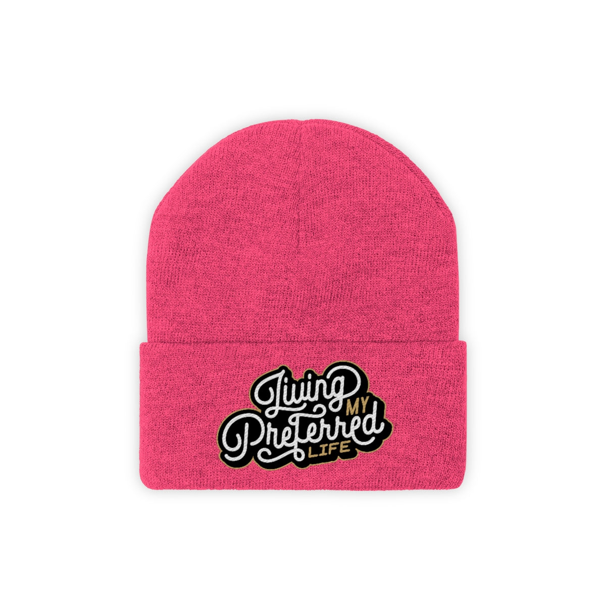 Client's Living My Preferred Life - Knit Beanie