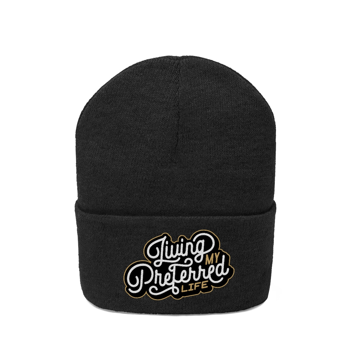 Client's Living My Preferred Life - Knit Beanie