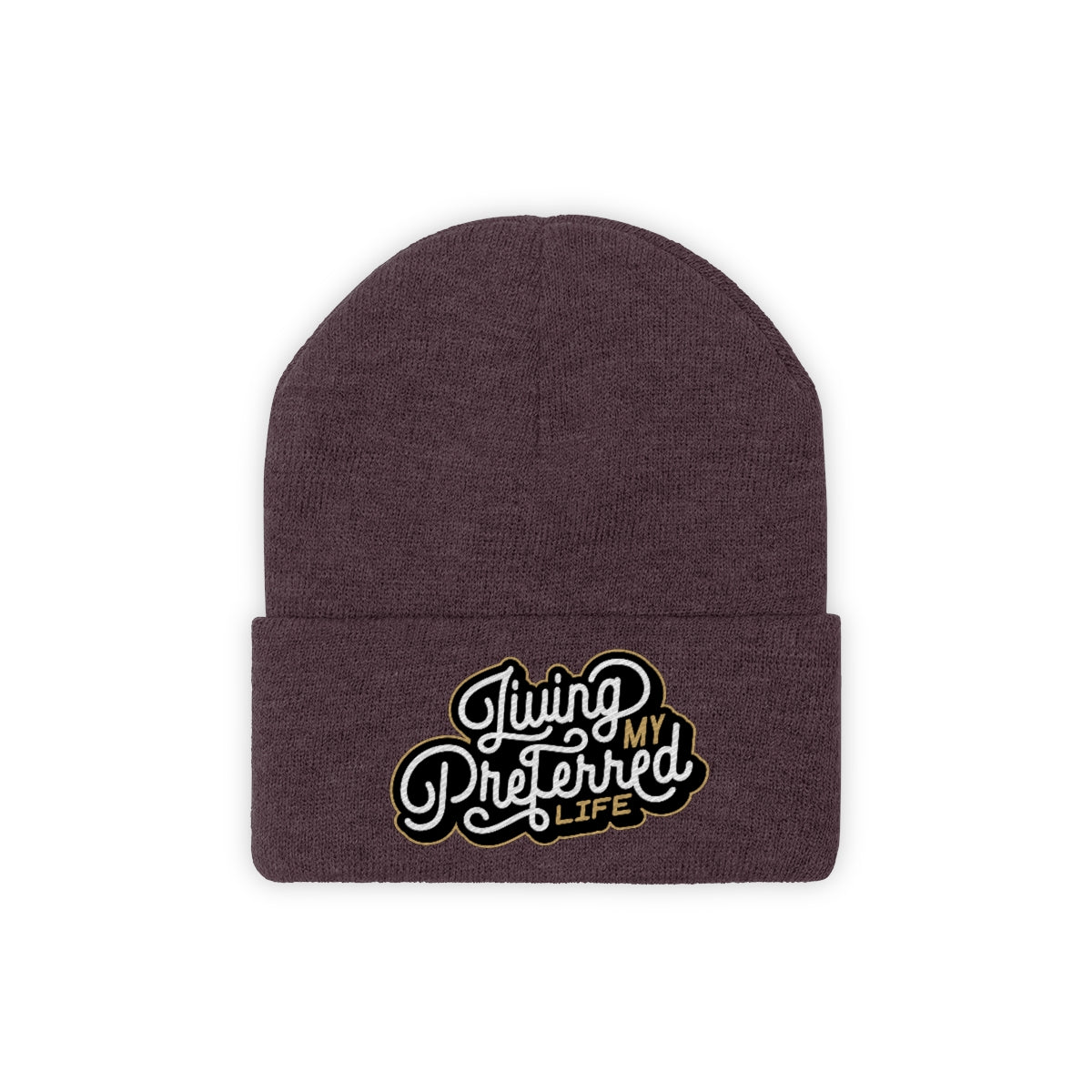 Client's Living My Preferred Life - Knit Beanie