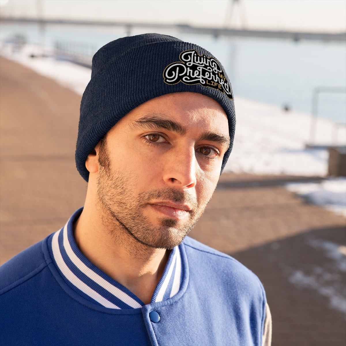 Client's Living My Preferred Life - Knit Beanie