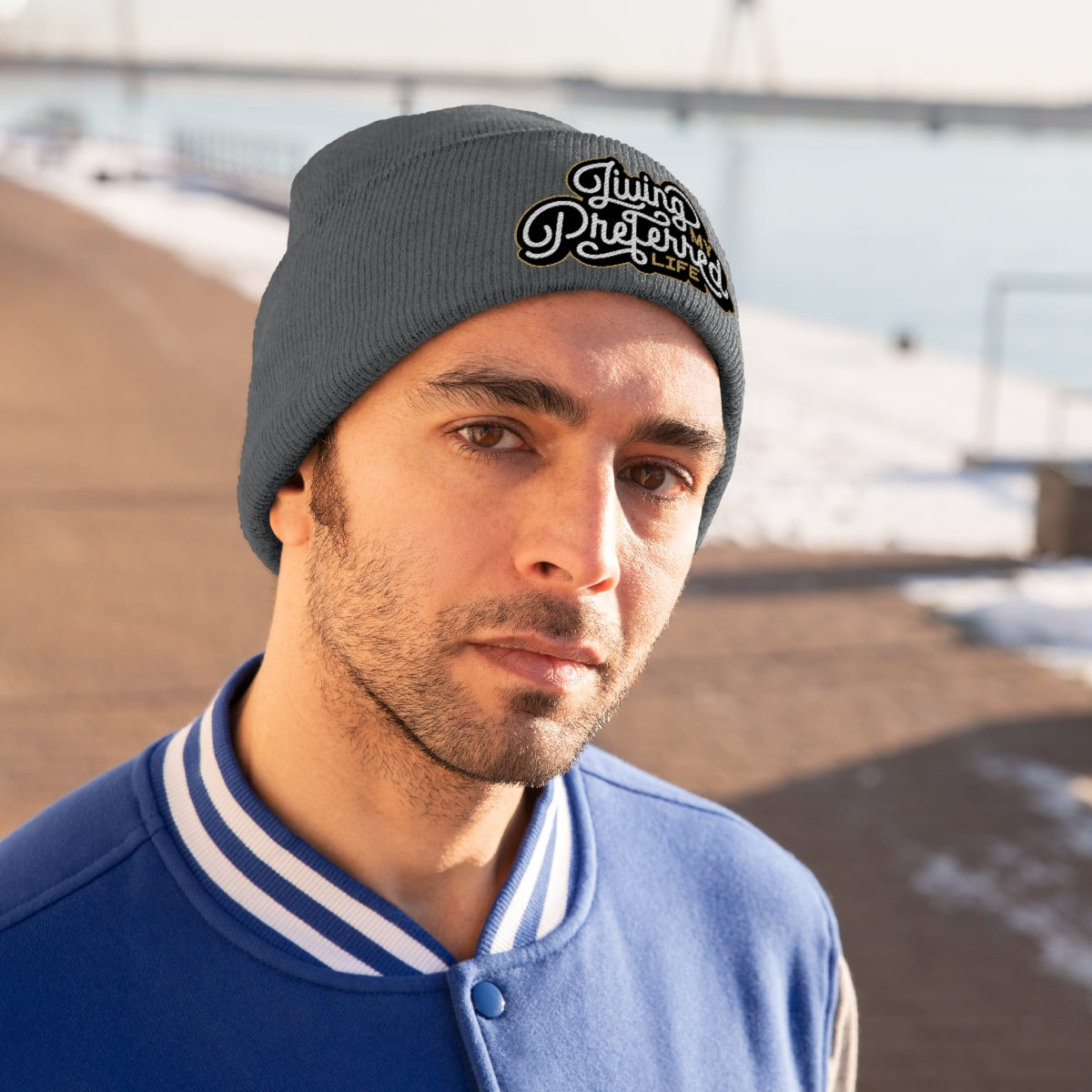 Client's Living My Preferred Life - Knit Beanie