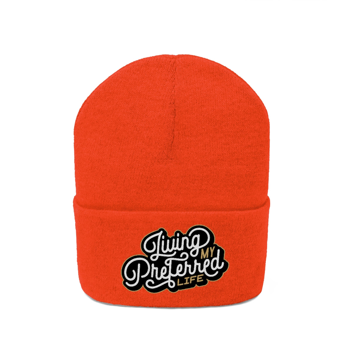 Client's Living My Preferred Life - Knit Beanie