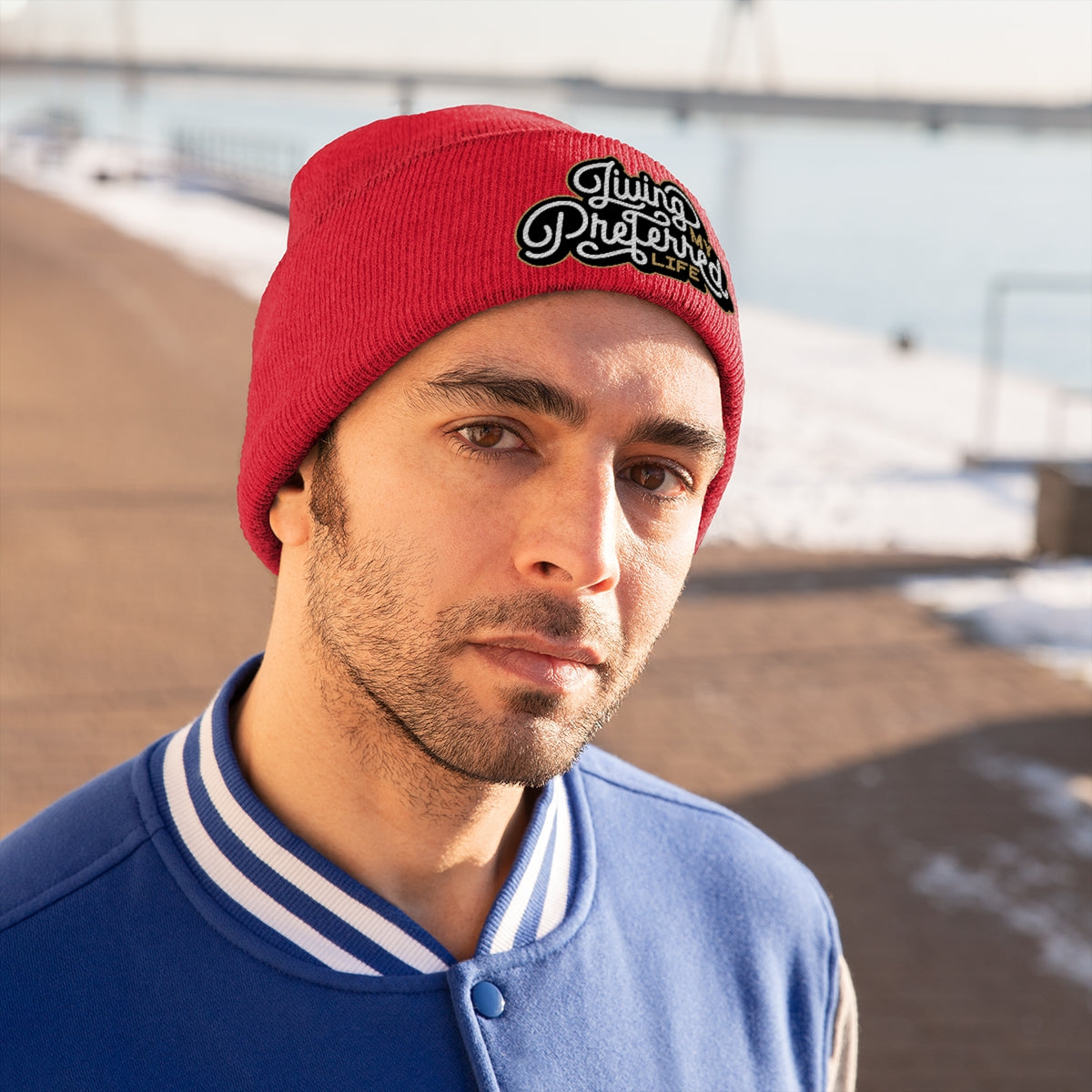 Client's Living My Preferred Life - Knit Beanie