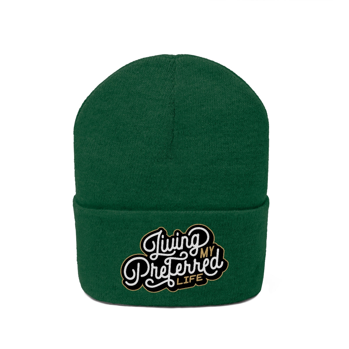 Client's Living My Preferred Life - Knit Beanie