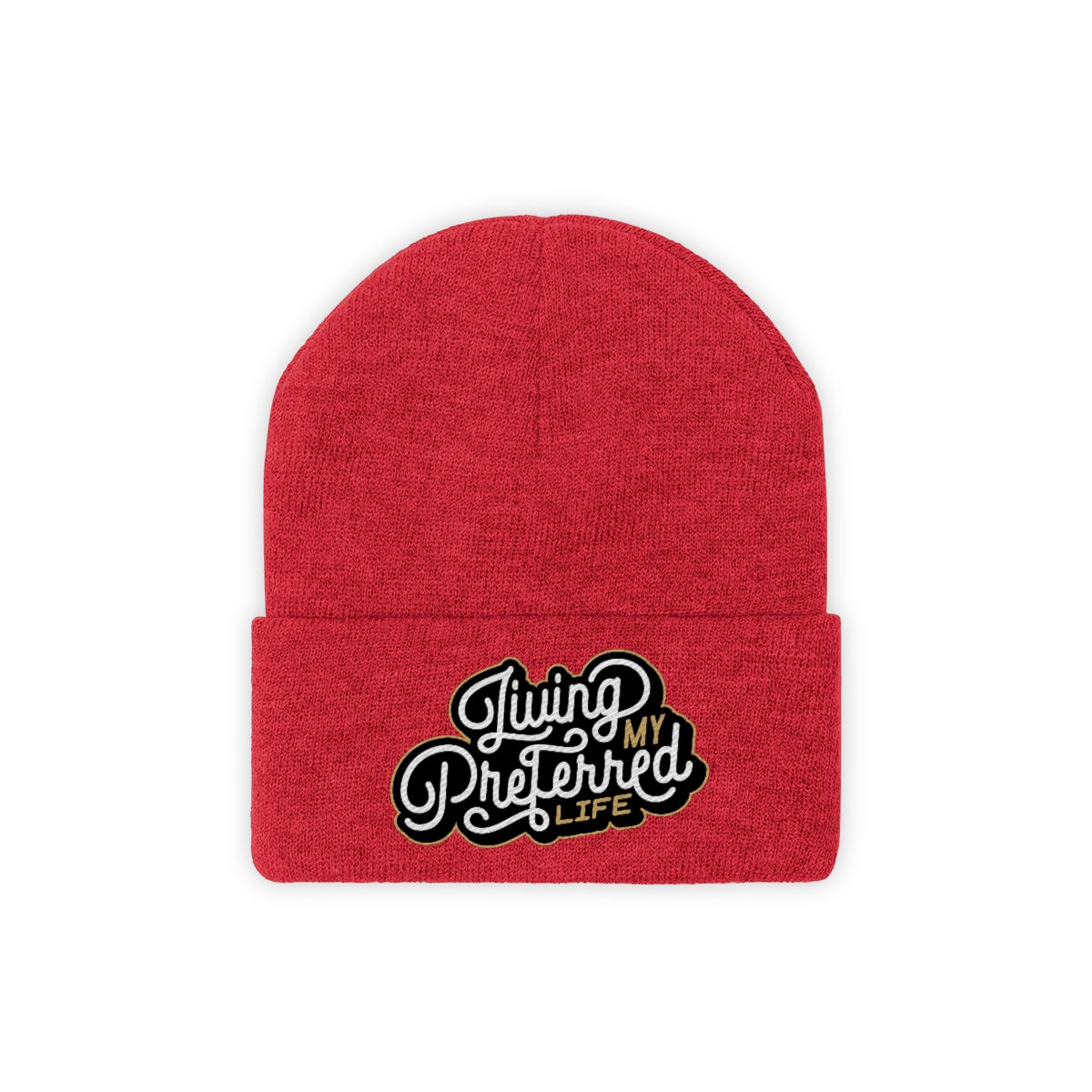 Client's Living My Preferred Life - Knit Beanie