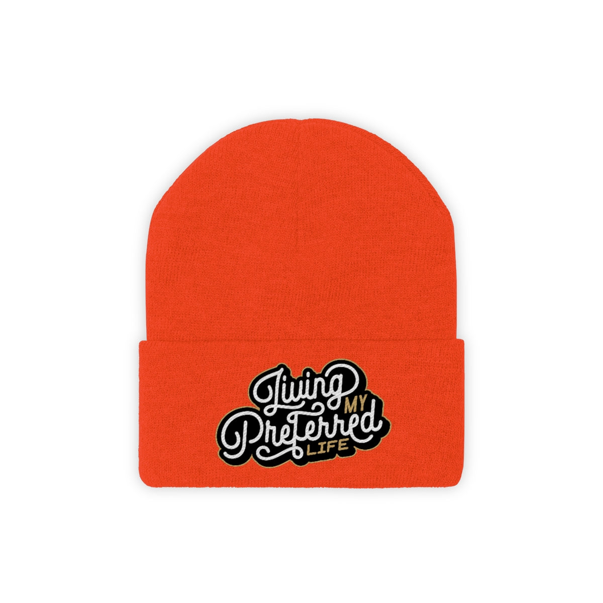 Client's Living My Preferred Life - Knit Beanie