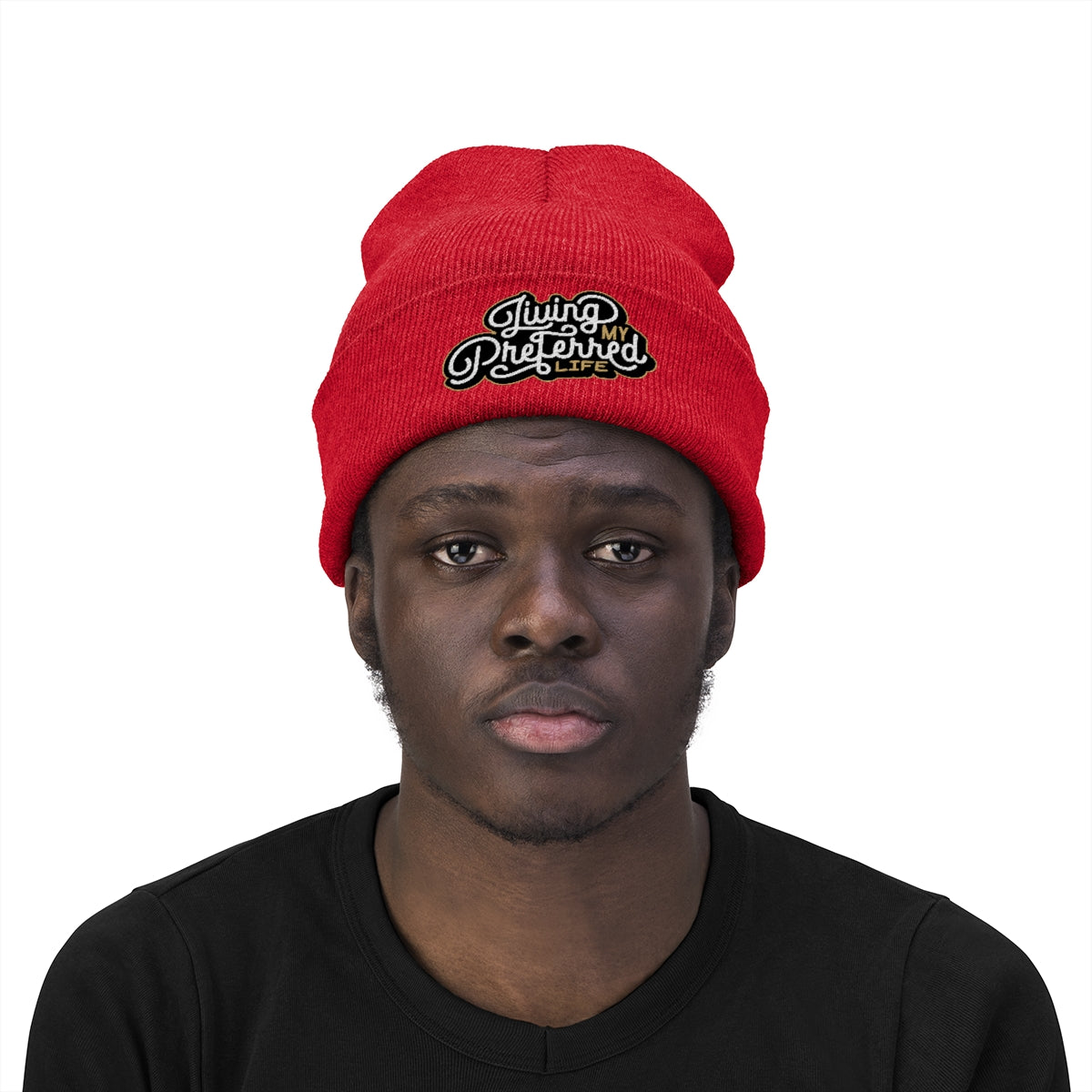 Client's Living My Preferred Life - Knit Beanie