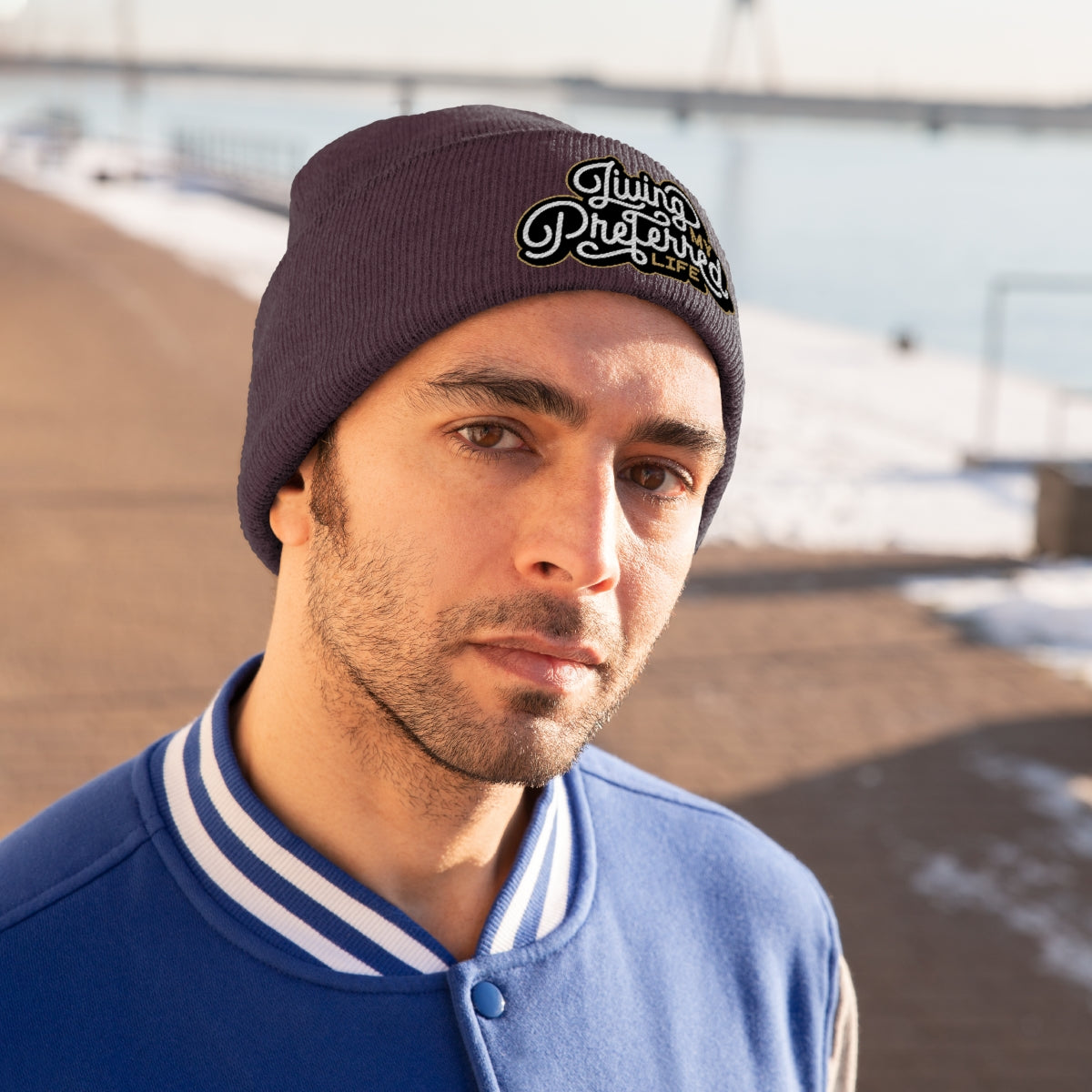 Client's Living My Preferred Life - Knit Beanie