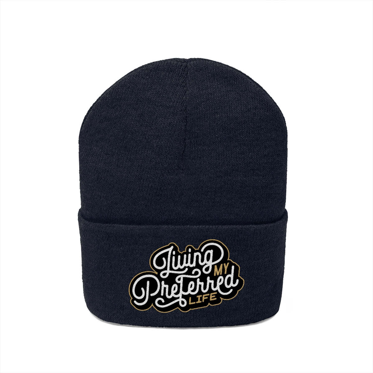 Client's Living My Preferred Life - Knit Beanie