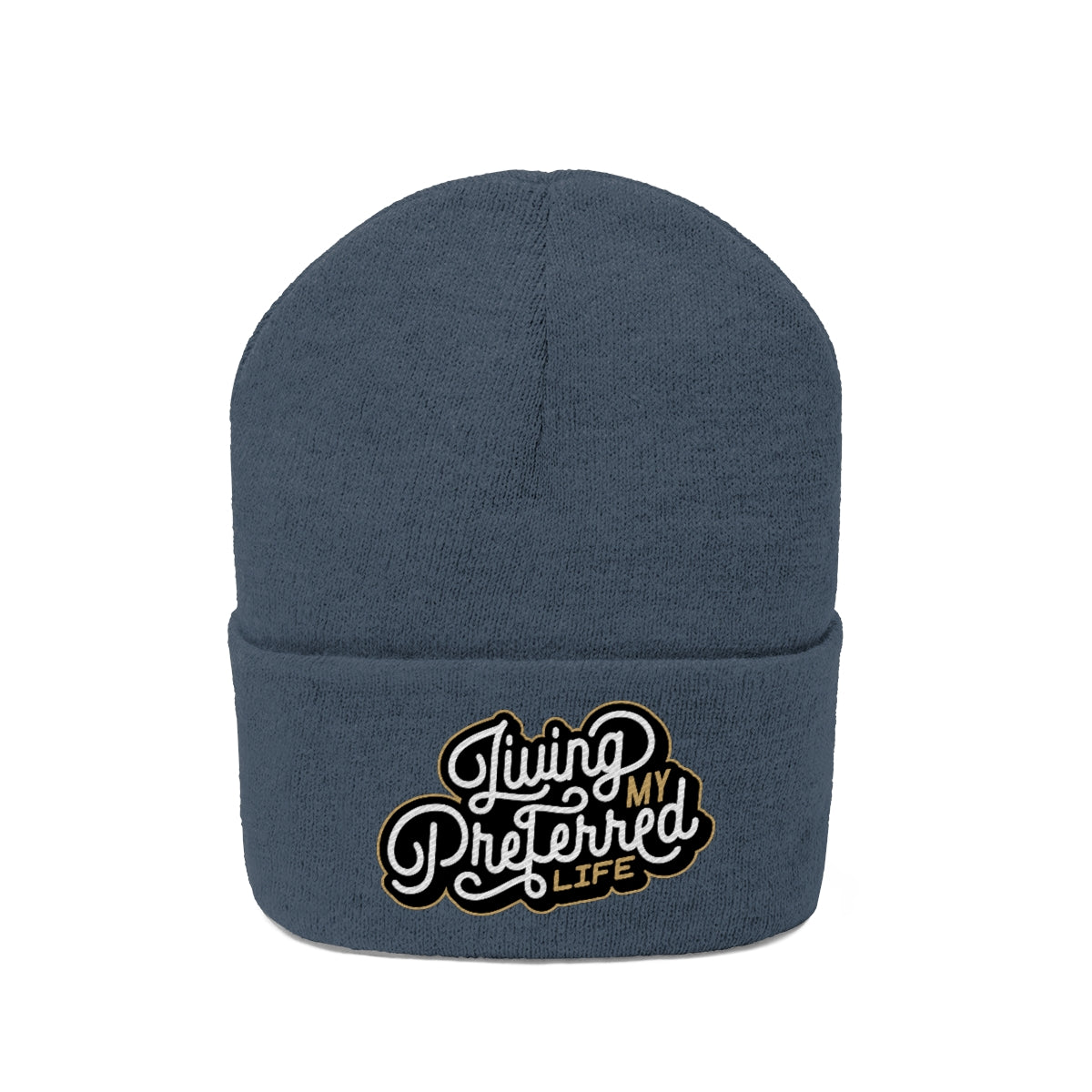 Client's Living My Preferred Life - Knit Beanie