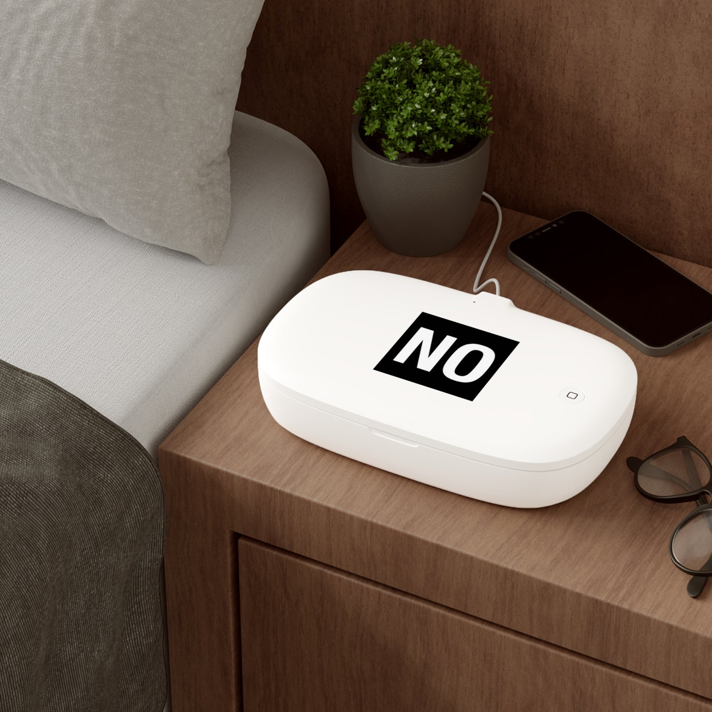 UV Phone Sanitizer and Wireless Charging Pad