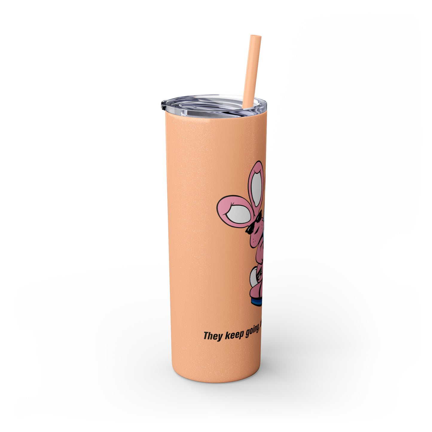 Skinny Tumbler with Straw, 20oz