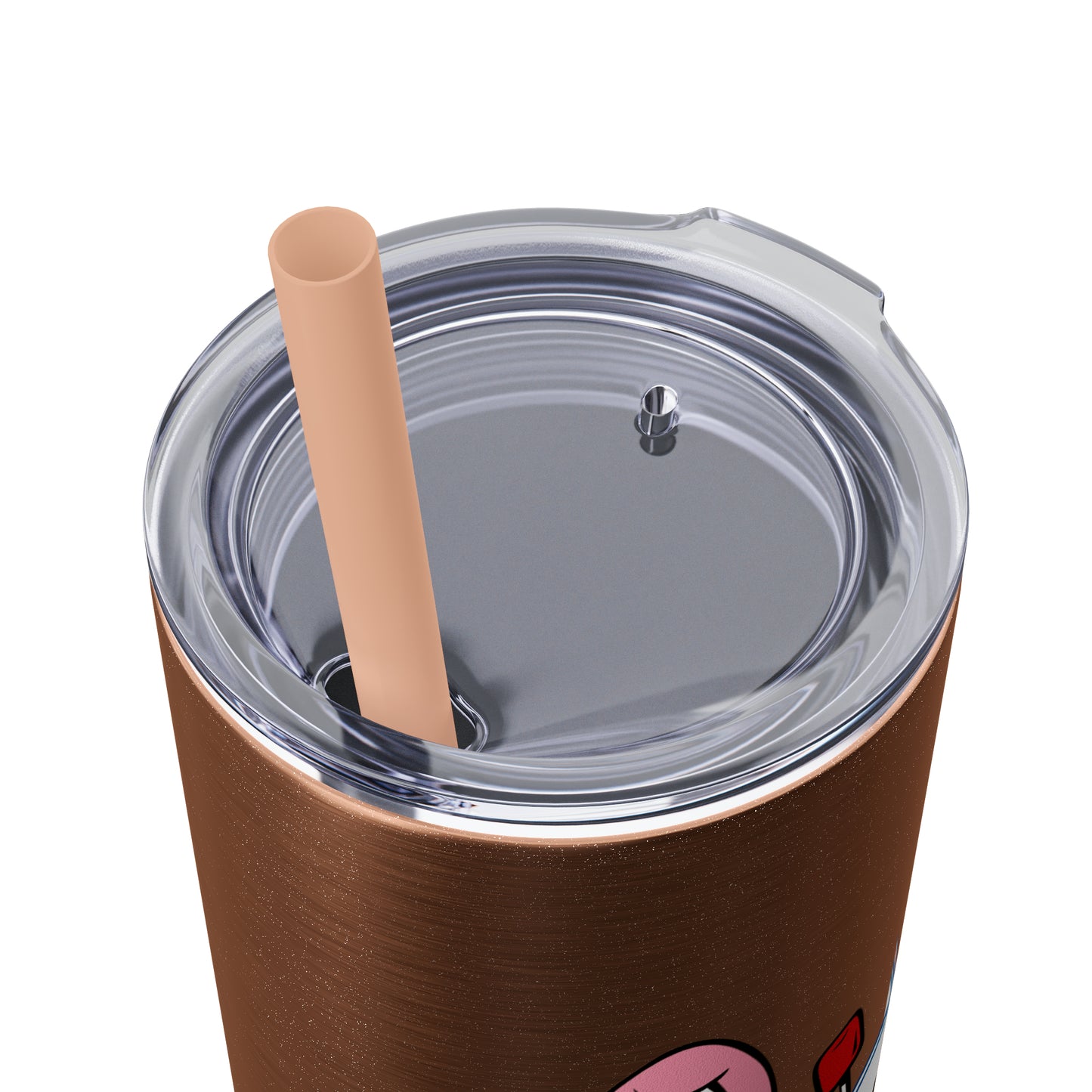 Skinny Tumbler with Straw, 20oz