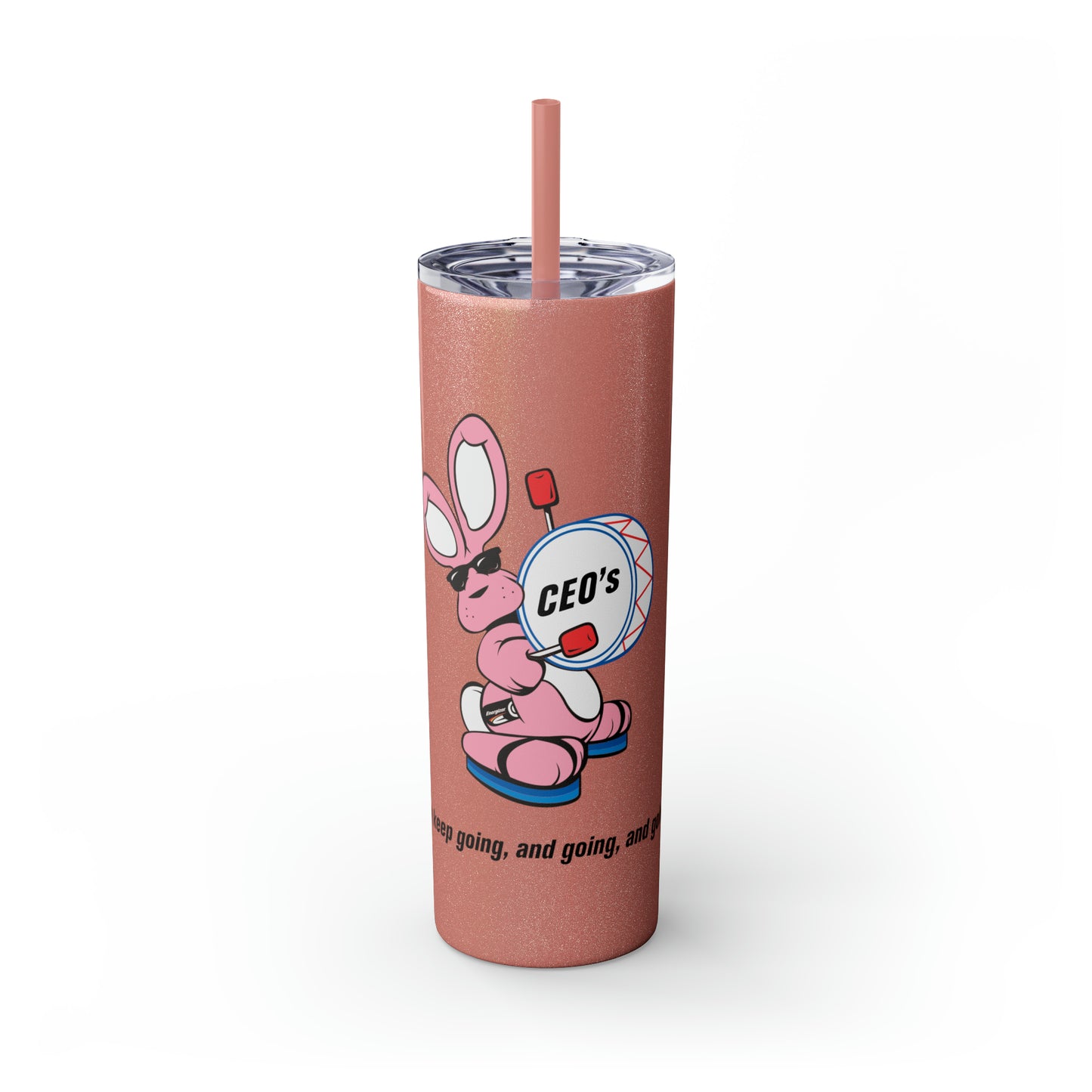 Skinny Tumbler with Straw, 20oz