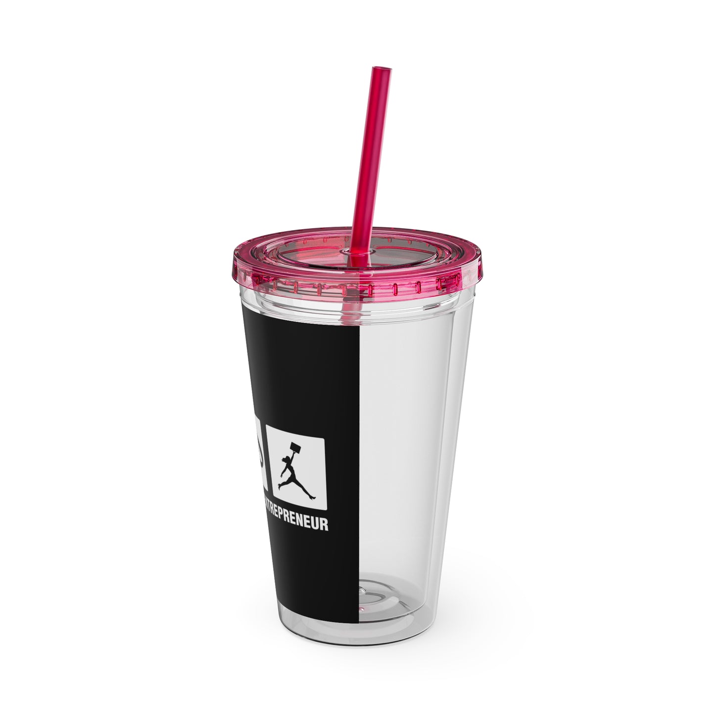 Sunsplash Tumbler with Straw, 16oz