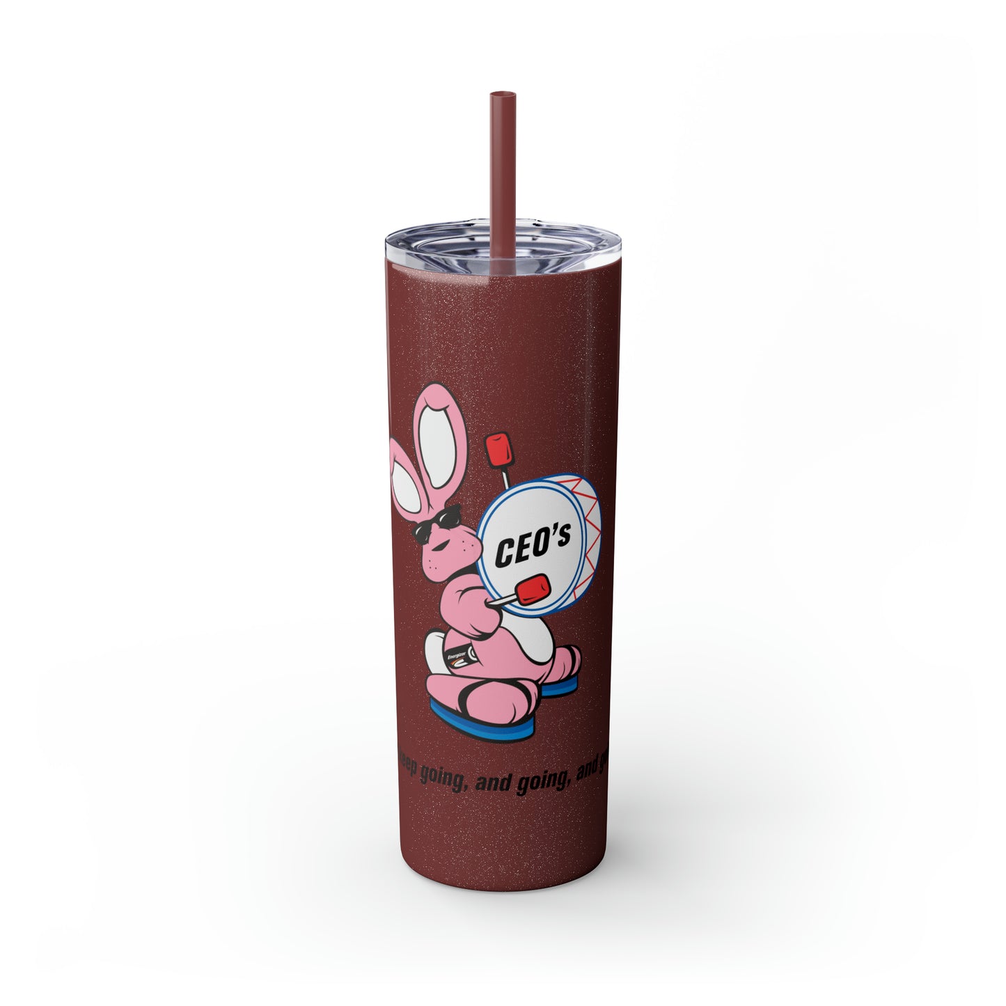 Skinny Tumbler with Straw, 20oz