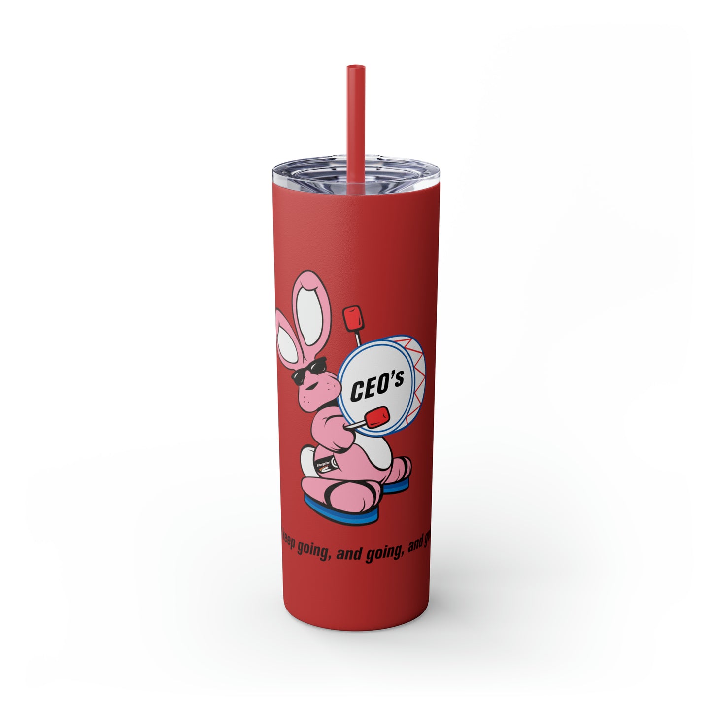 Skinny Tumbler with Straw, 20oz