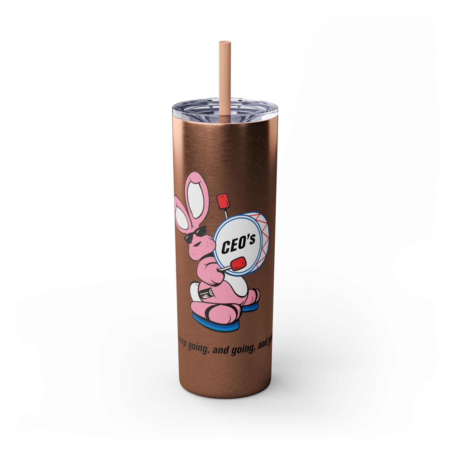 Skinny Tumbler with Straw, 20oz