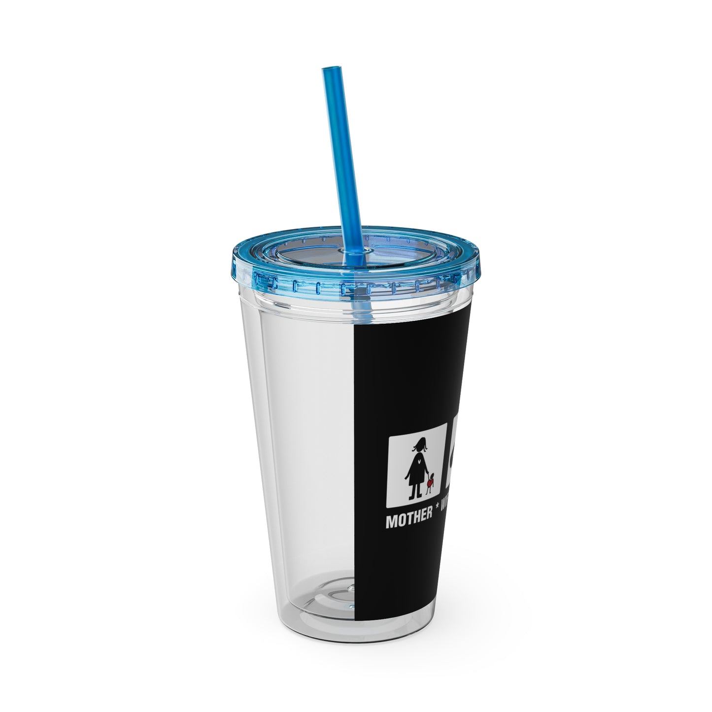 Sunsplash Tumbler with Straw, 16oz