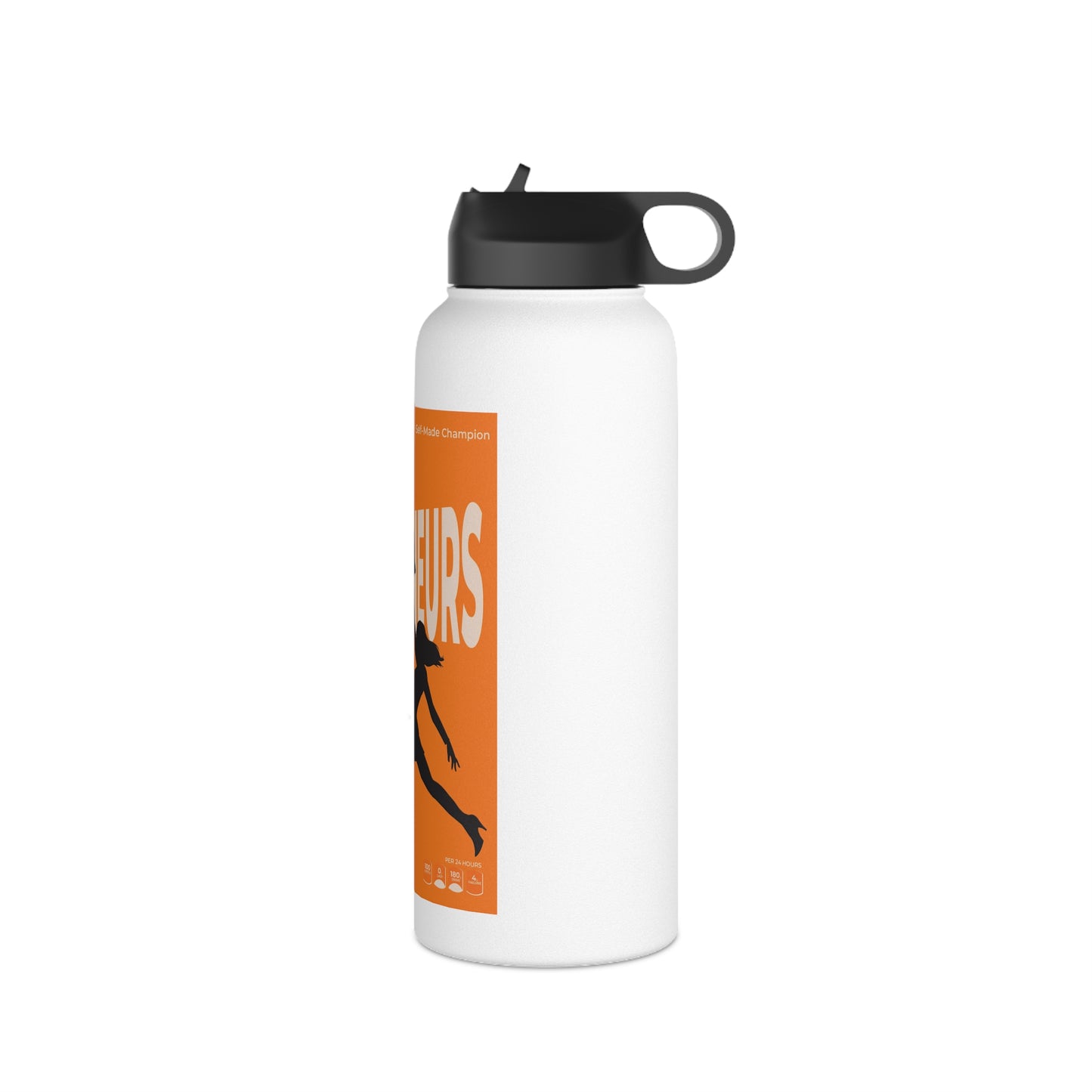 Stainless Steel Water Bottle, Standard Lid