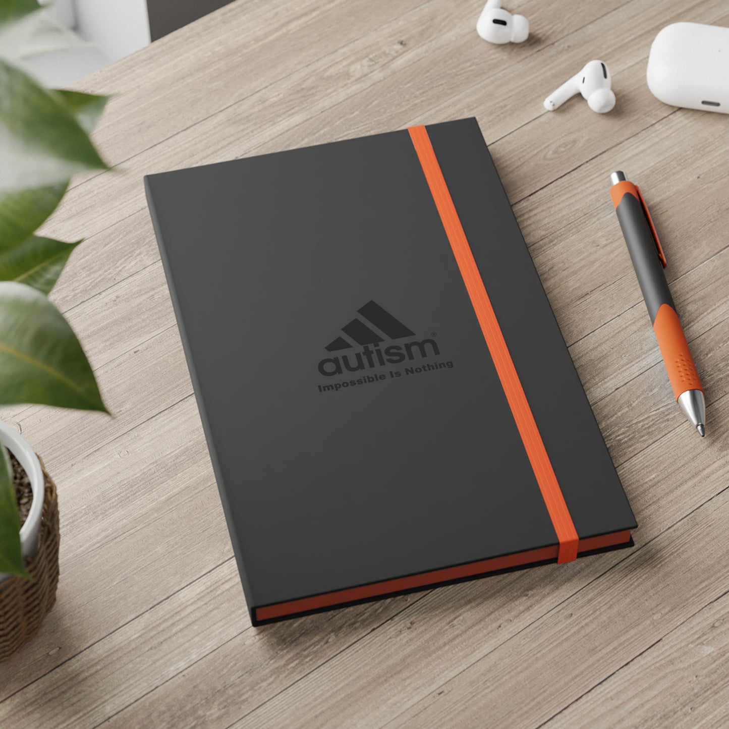 Color Contrast Notebook - Ruled