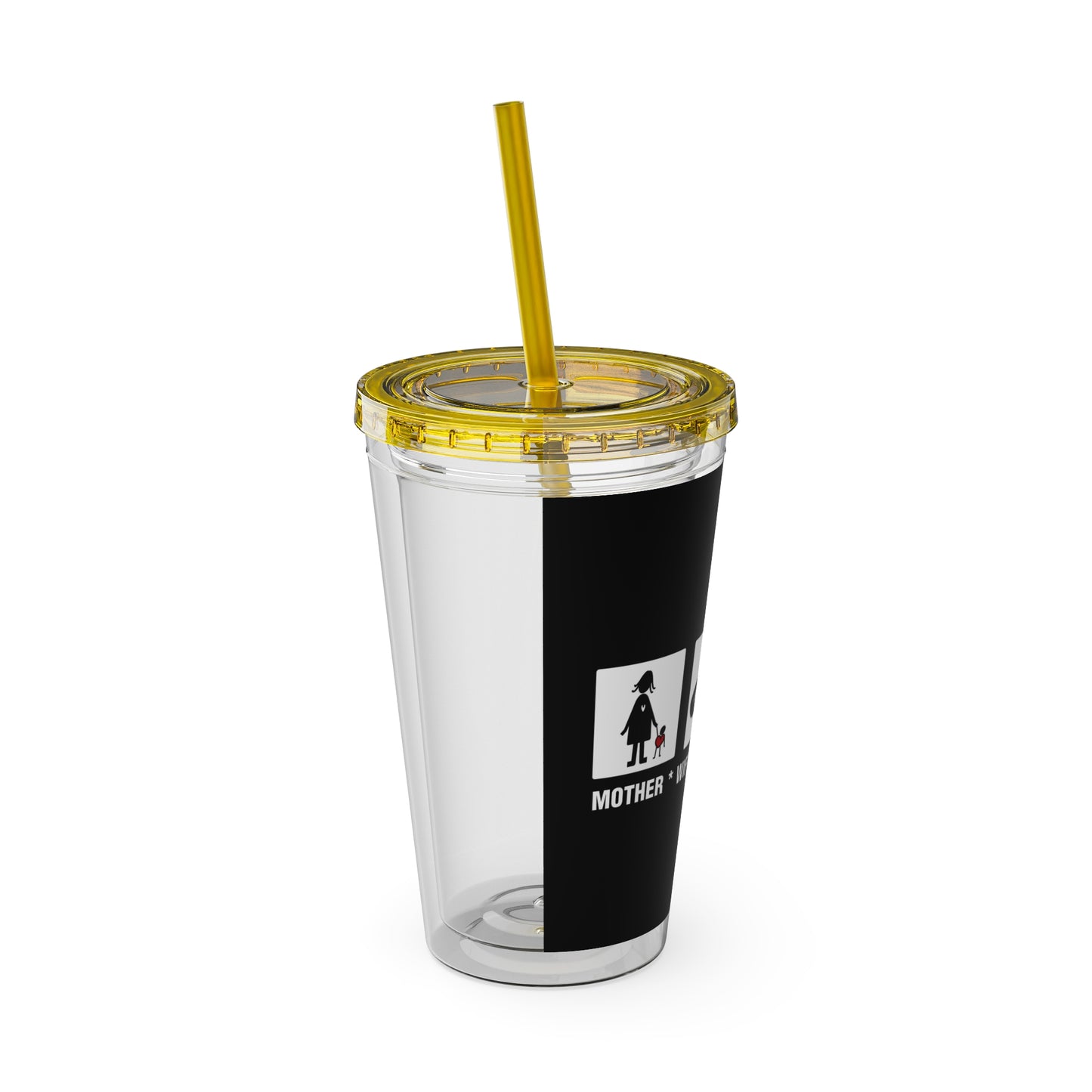 Sunsplash Tumbler with Straw, 16oz