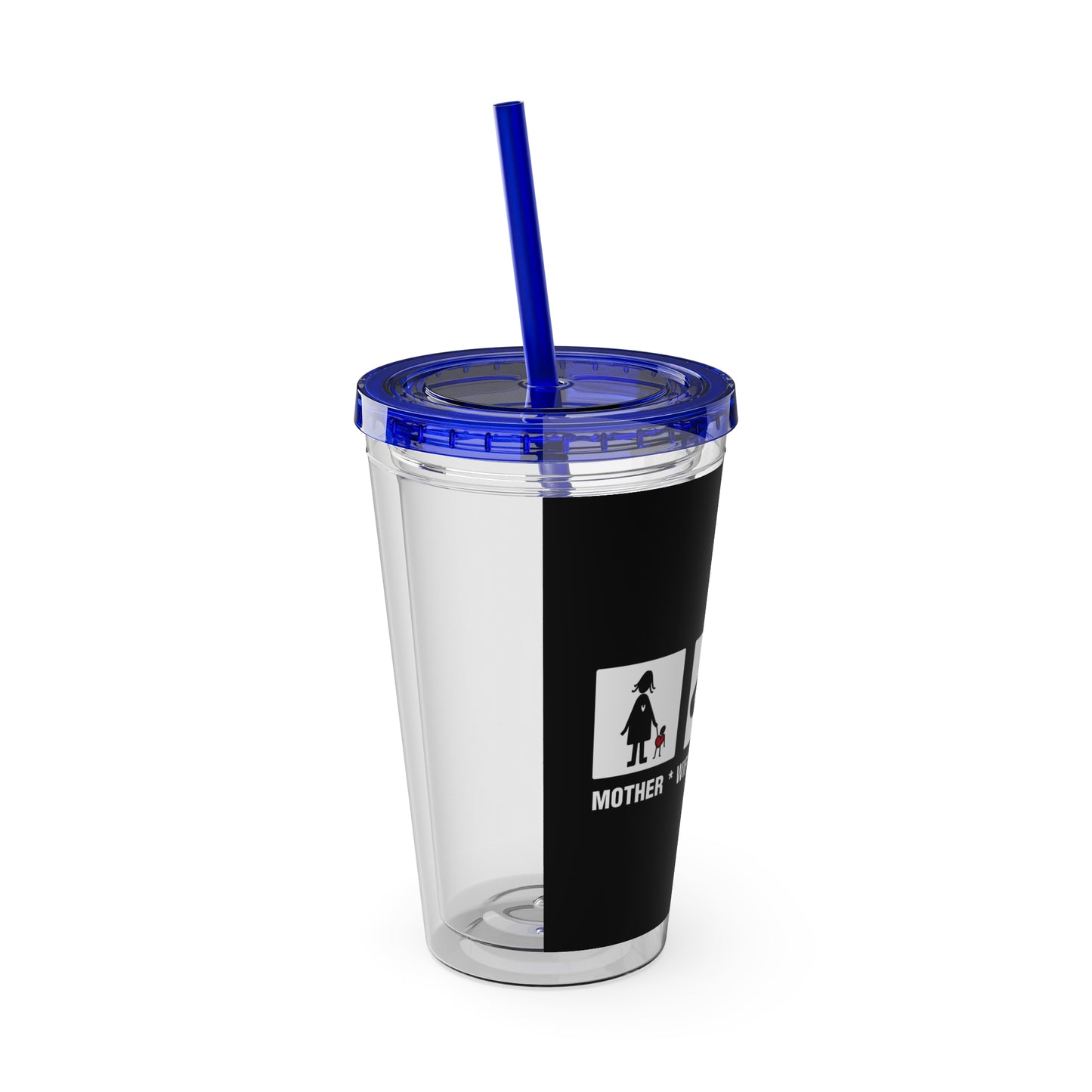 Sunsplash Tumbler with Straw, 16oz