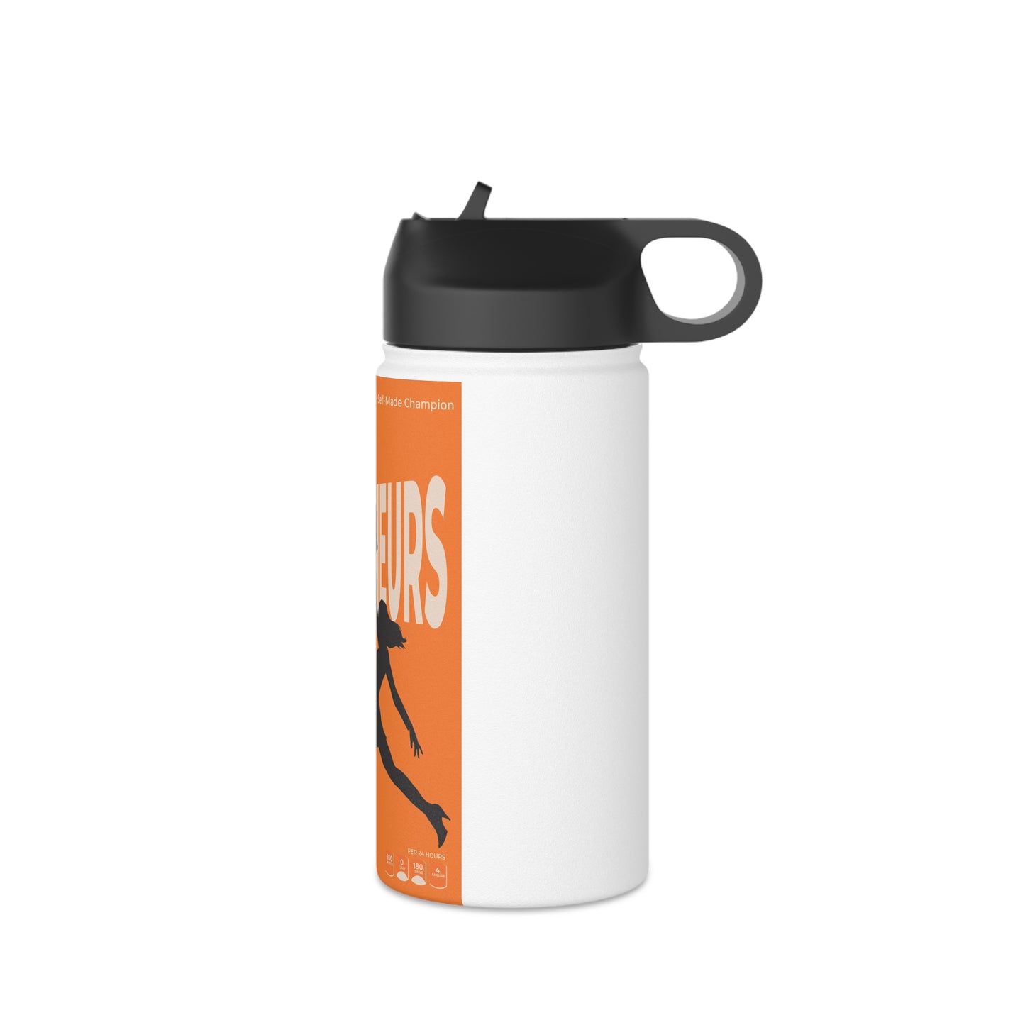 Stainless Steel Water Bottle, Standard Lid