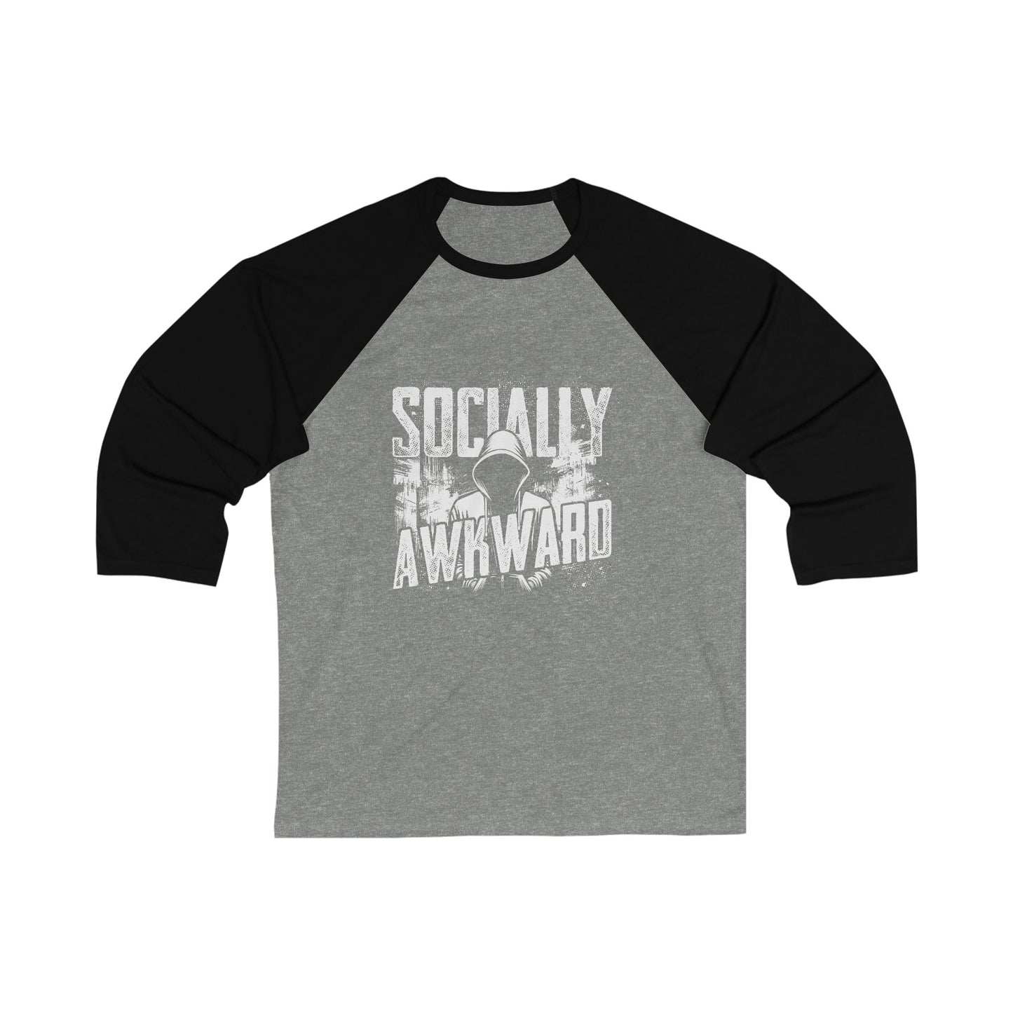 Unisex 3\4 Sleeve Baseball Tee