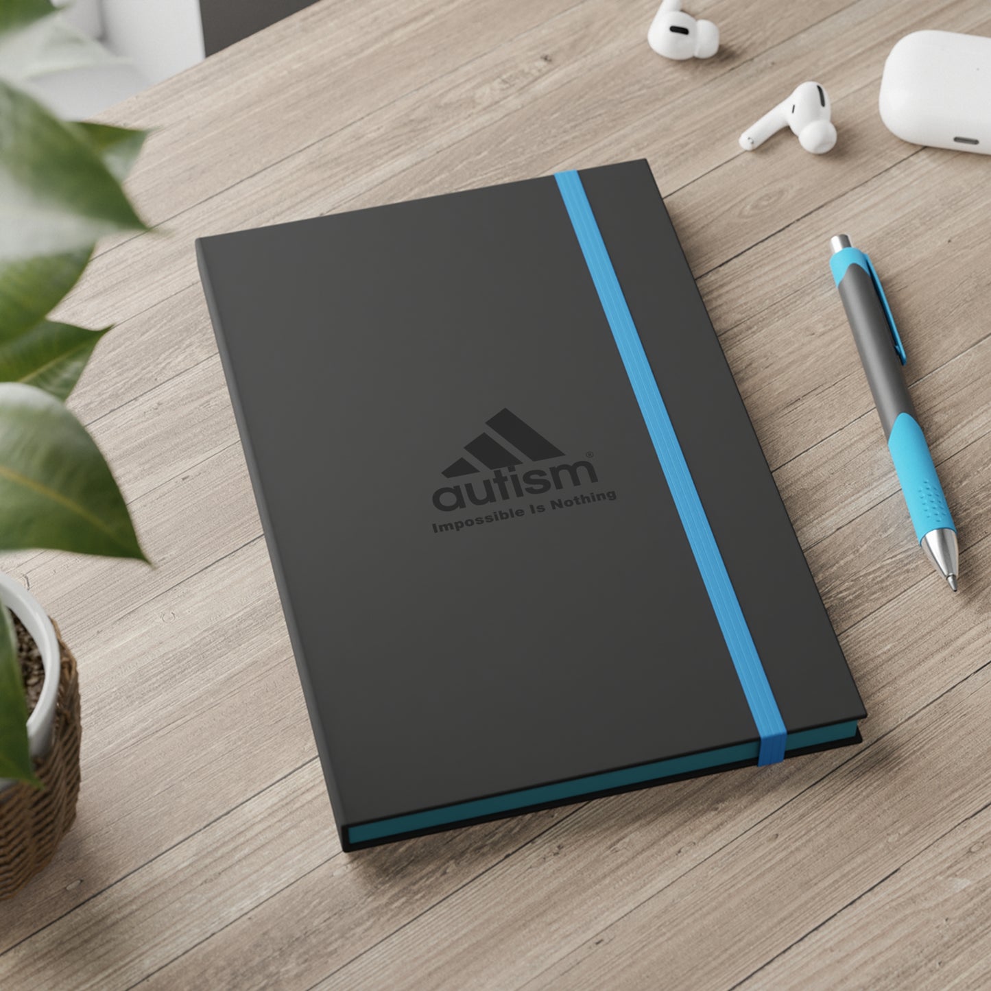 Color Contrast Notebook - Ruled