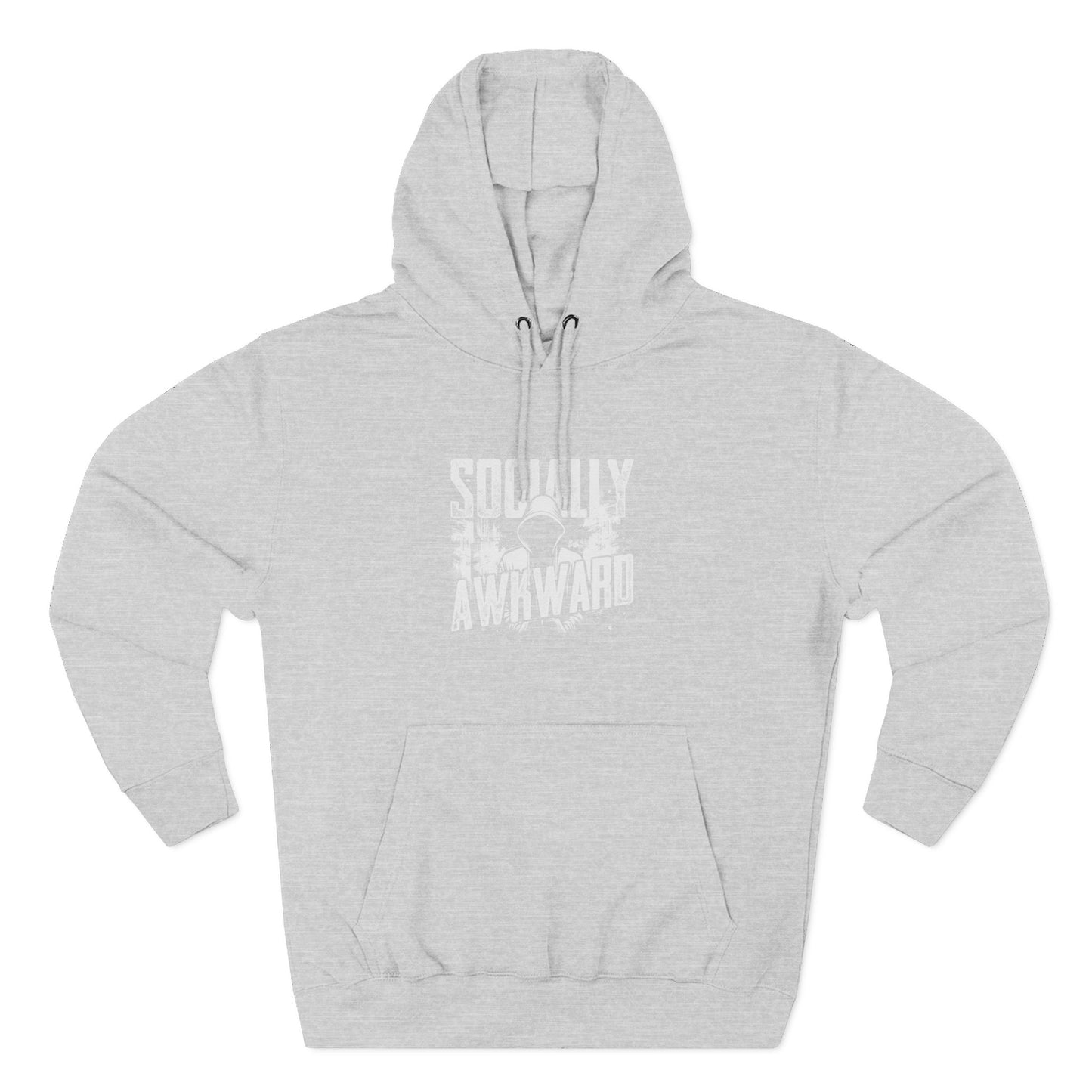 Three-Panel Fleece Hoodie