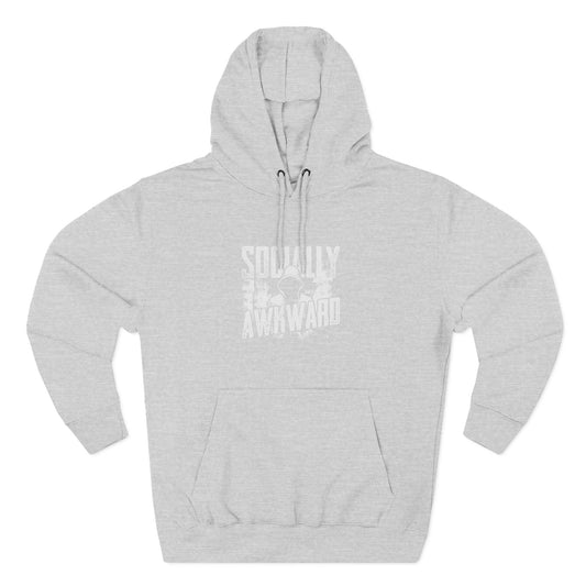 Three-Panel Fleece Hoodie