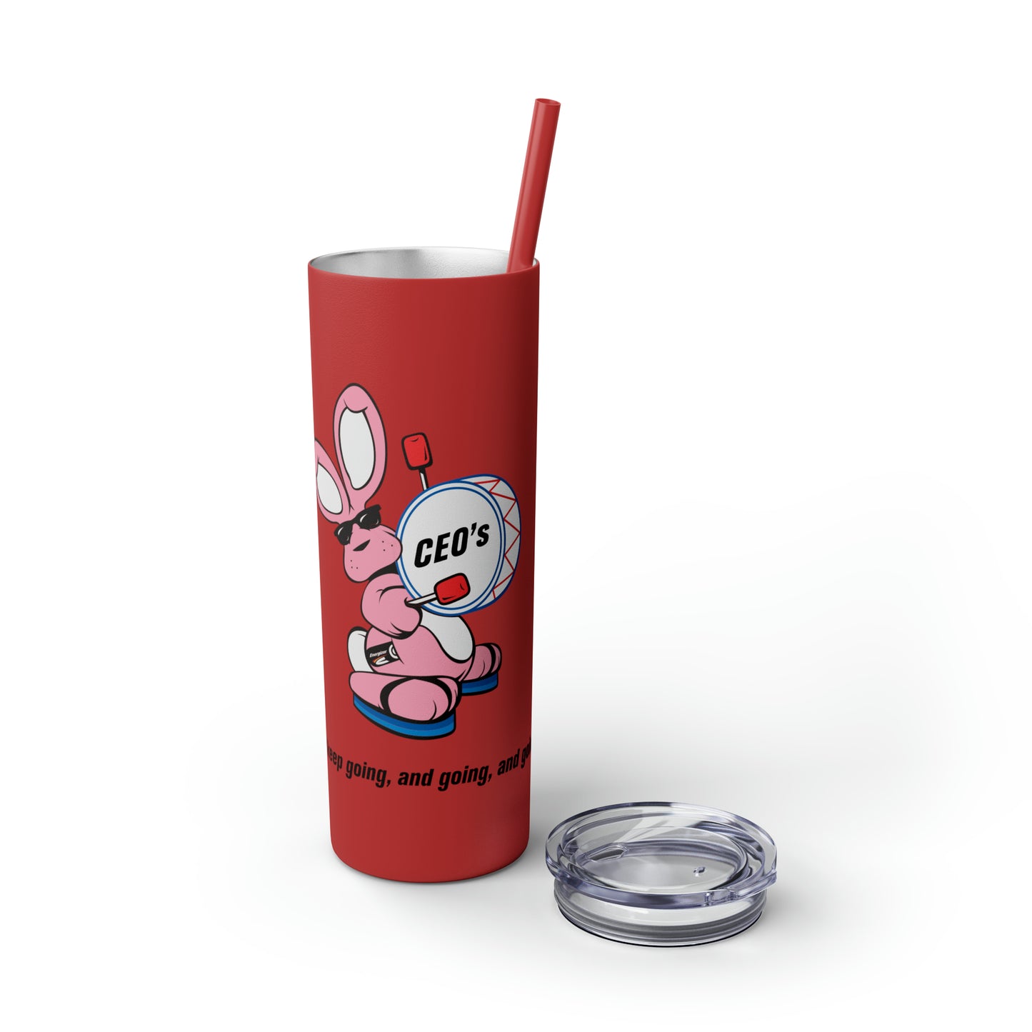 Skinny Tumbler with Straw, 20oz