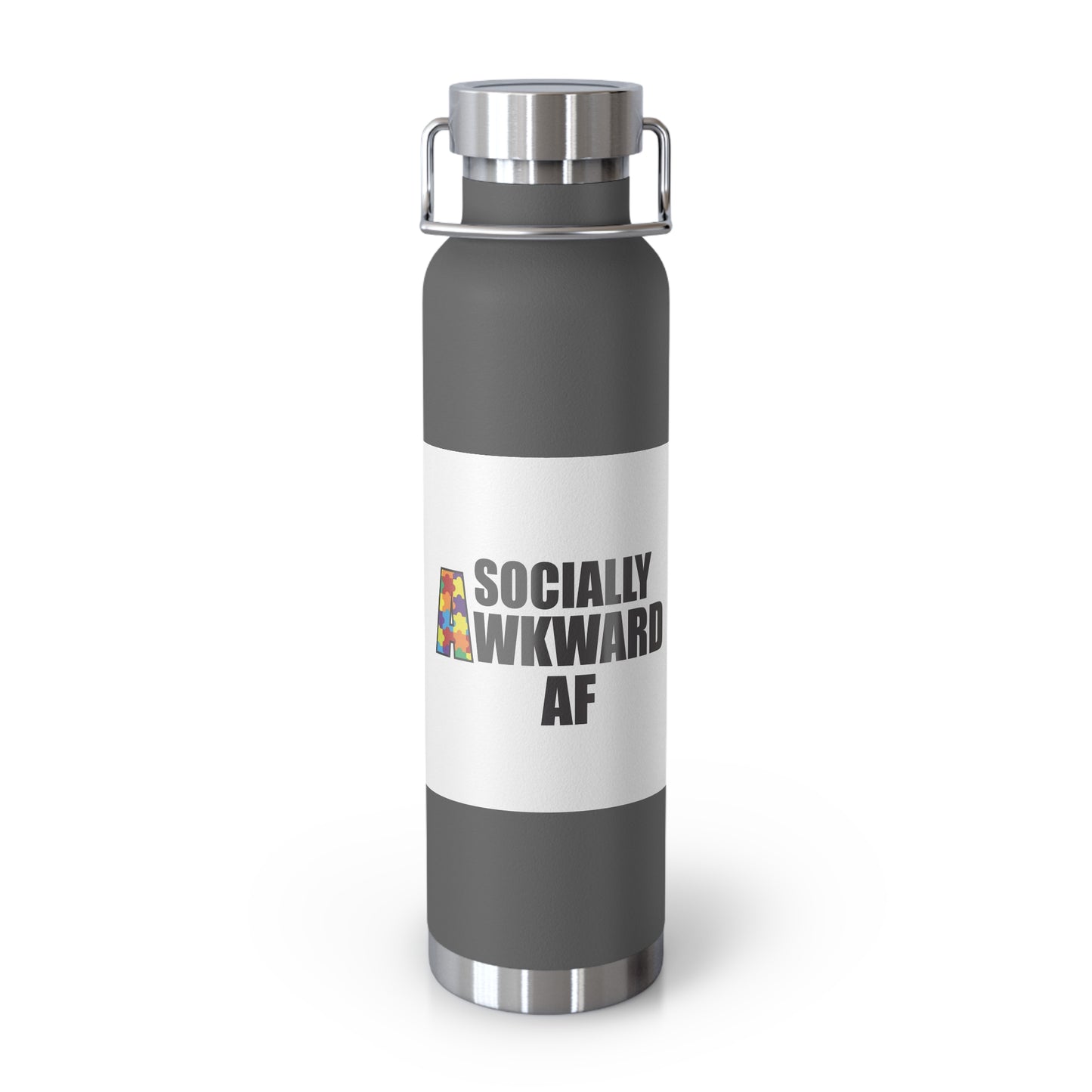 Copper Vacuum Insulated Bottle, 22oz