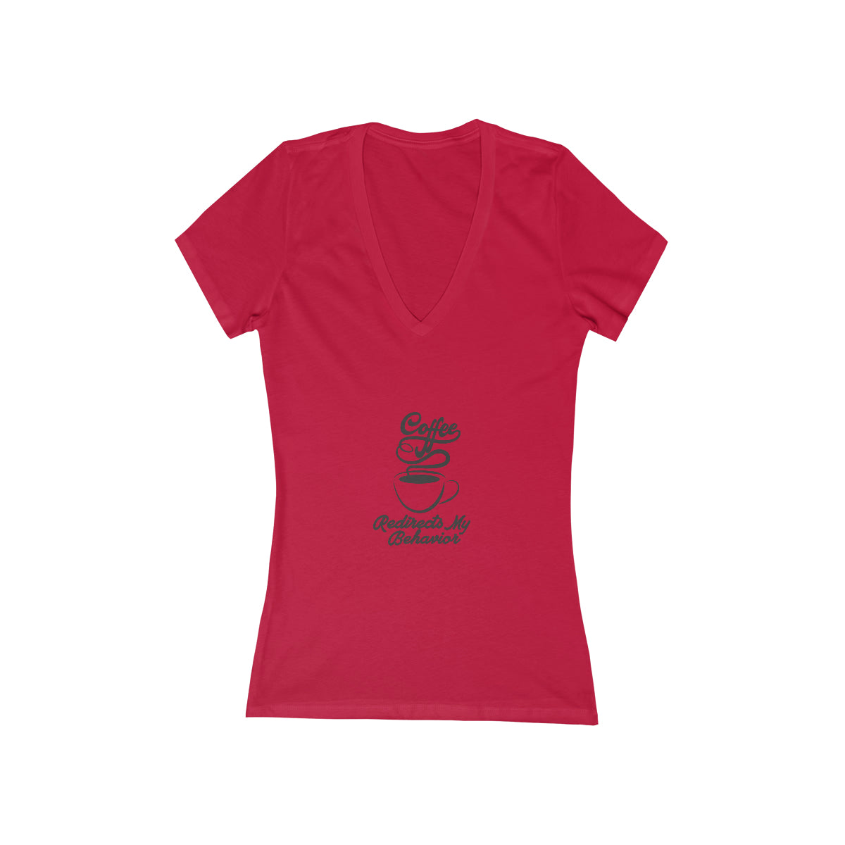 Licensee - Women's Jersey Short Sleeve Deep V-Neck Tee